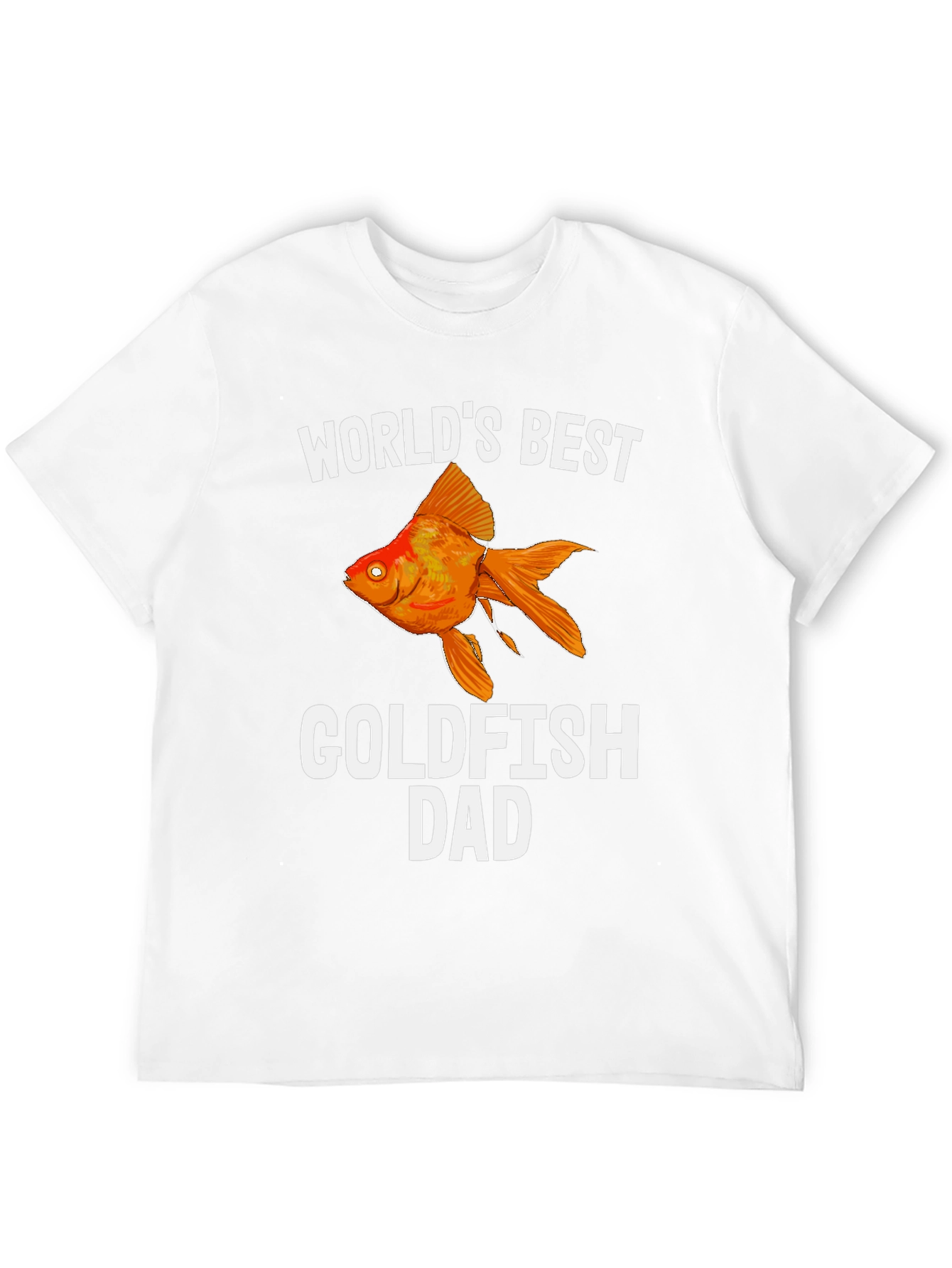 Black World's Best Goldfish Dad T-Shirt view 12