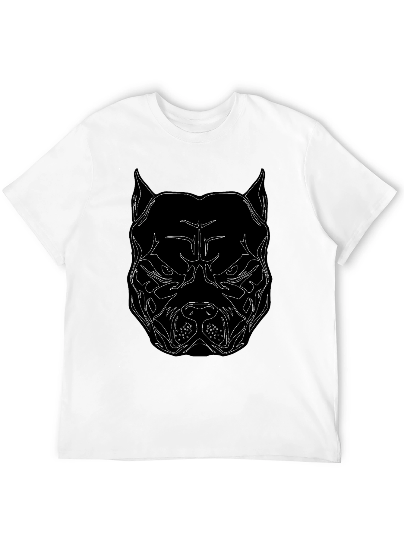 Black Black Pitbull Graphic Tee - Bold Streetwear view 12
