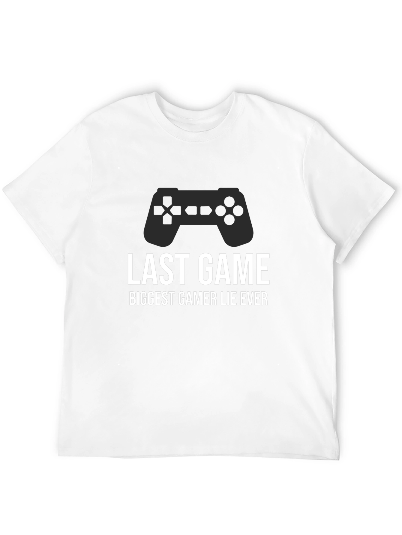 Black Last Game Gamer T-Shirt - Funny Gaming Tee view 12
