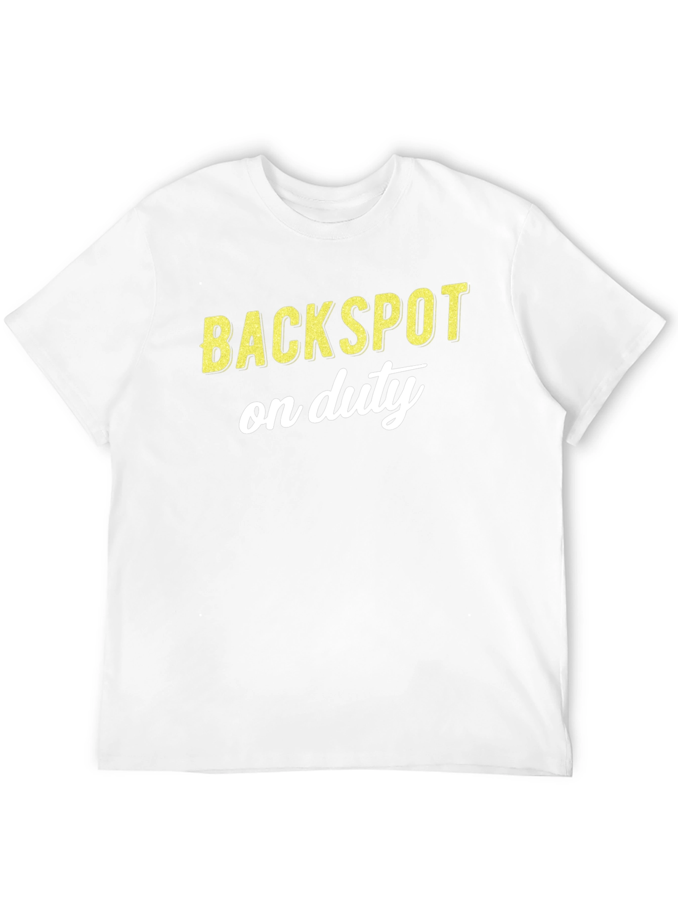 Black Backspot On Duty Black Graphic T-Shirt view 12