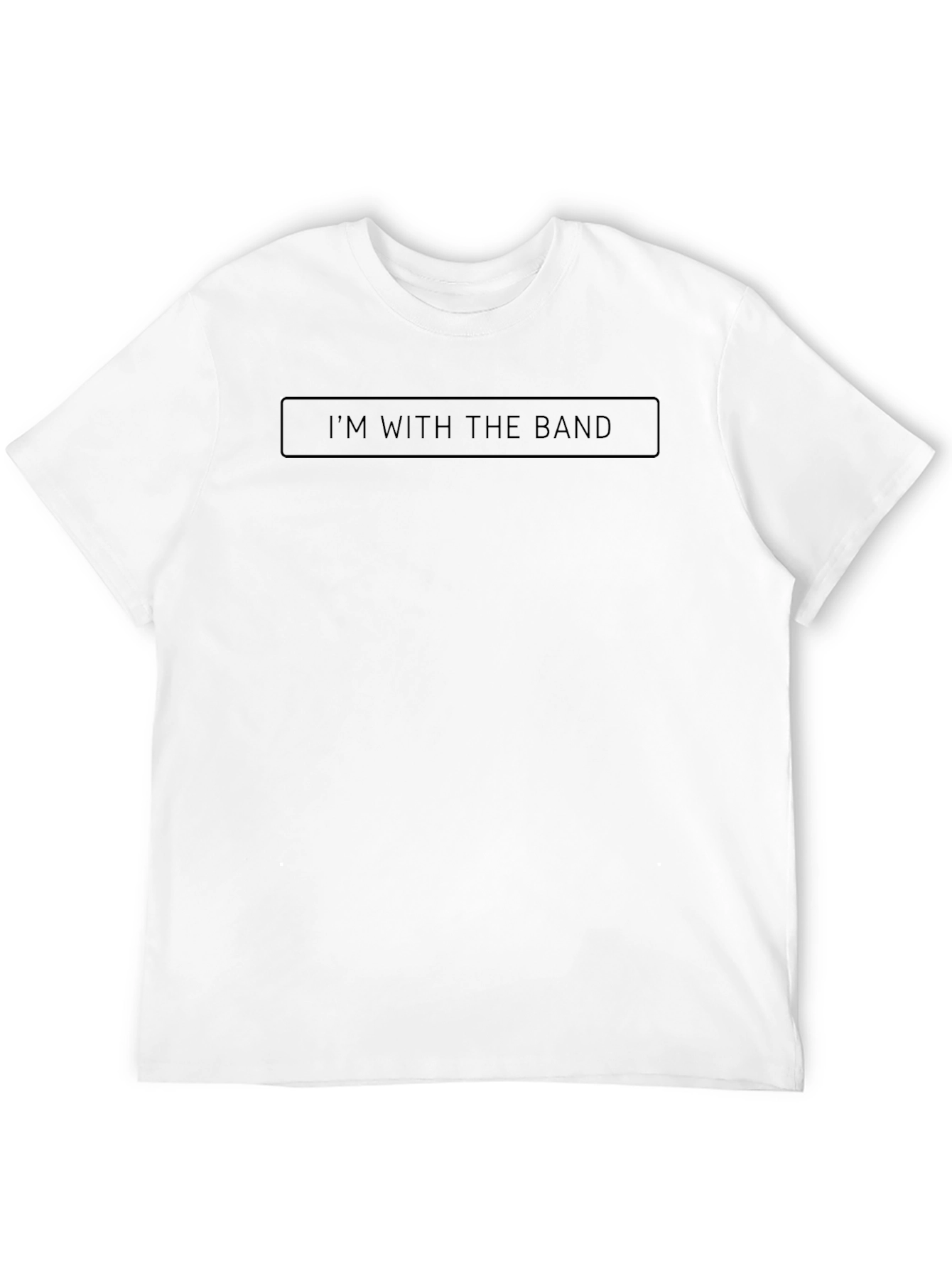 Black I'm With The Band Graphic T-Shirt - Soft Cotton Tee view 12
