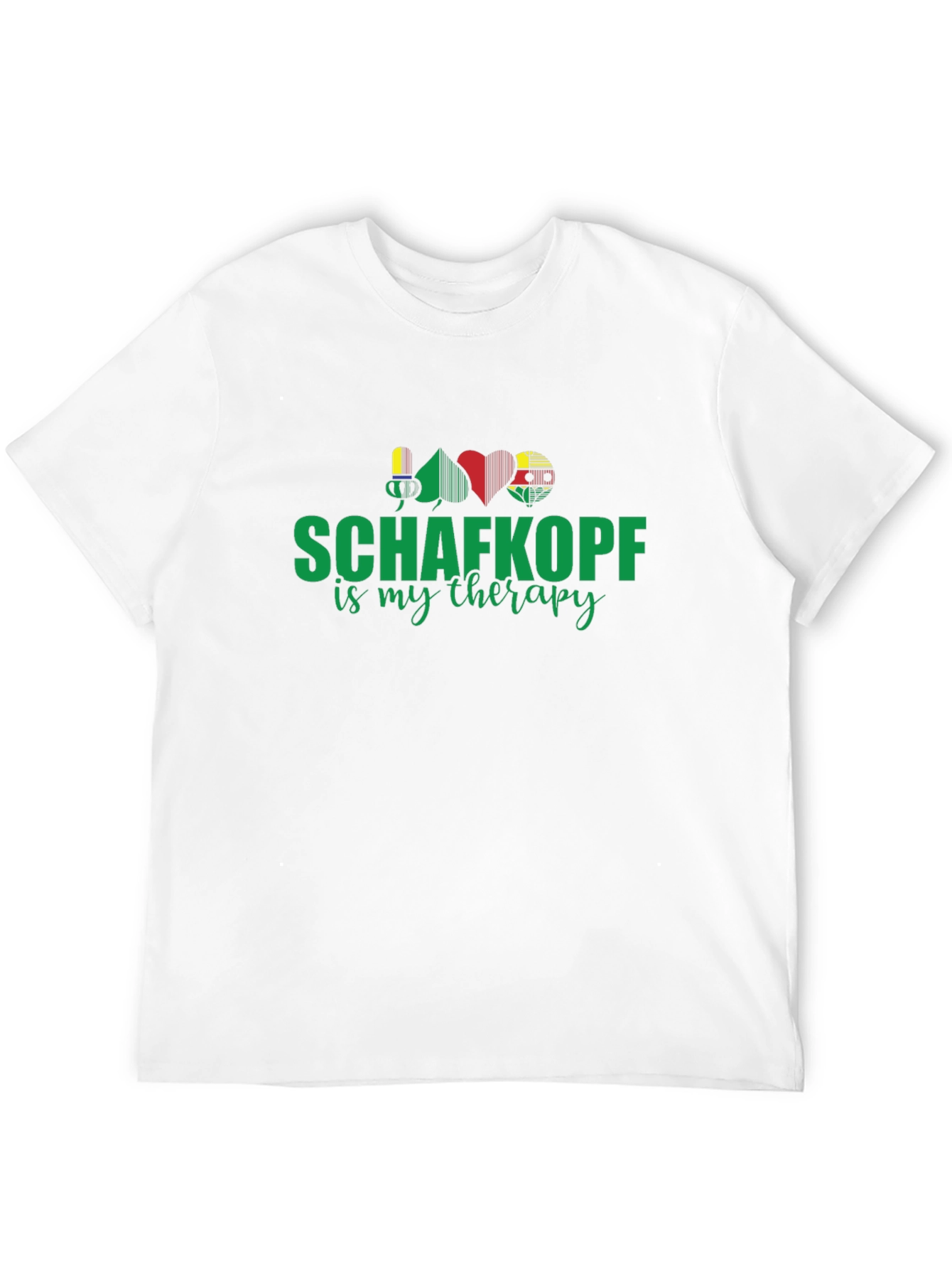Schaftkopf is My Therapy Graphic T-Shirt - 12