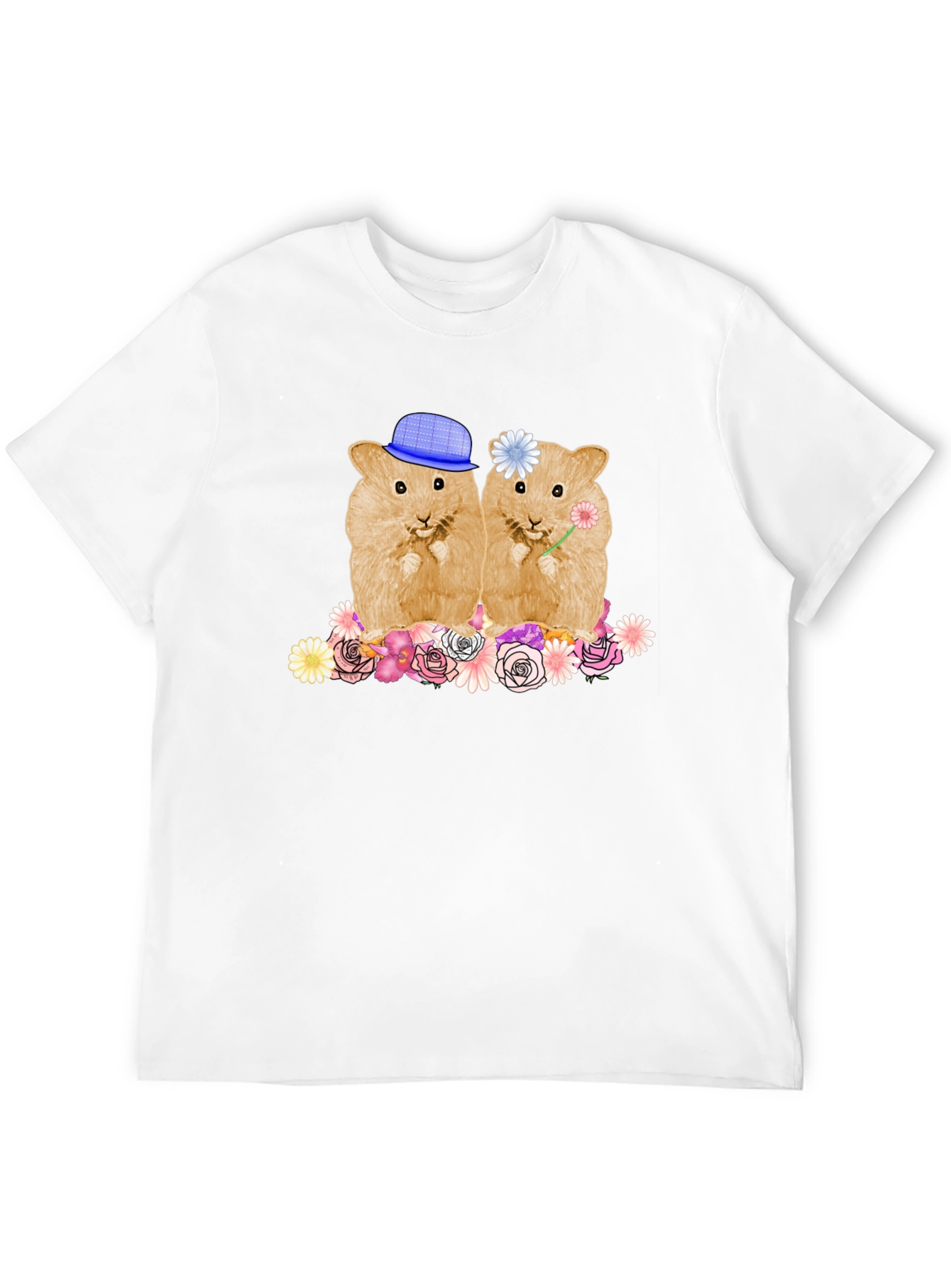 Black Hamster Couple T-Shirt Cute Animal Tee view 12