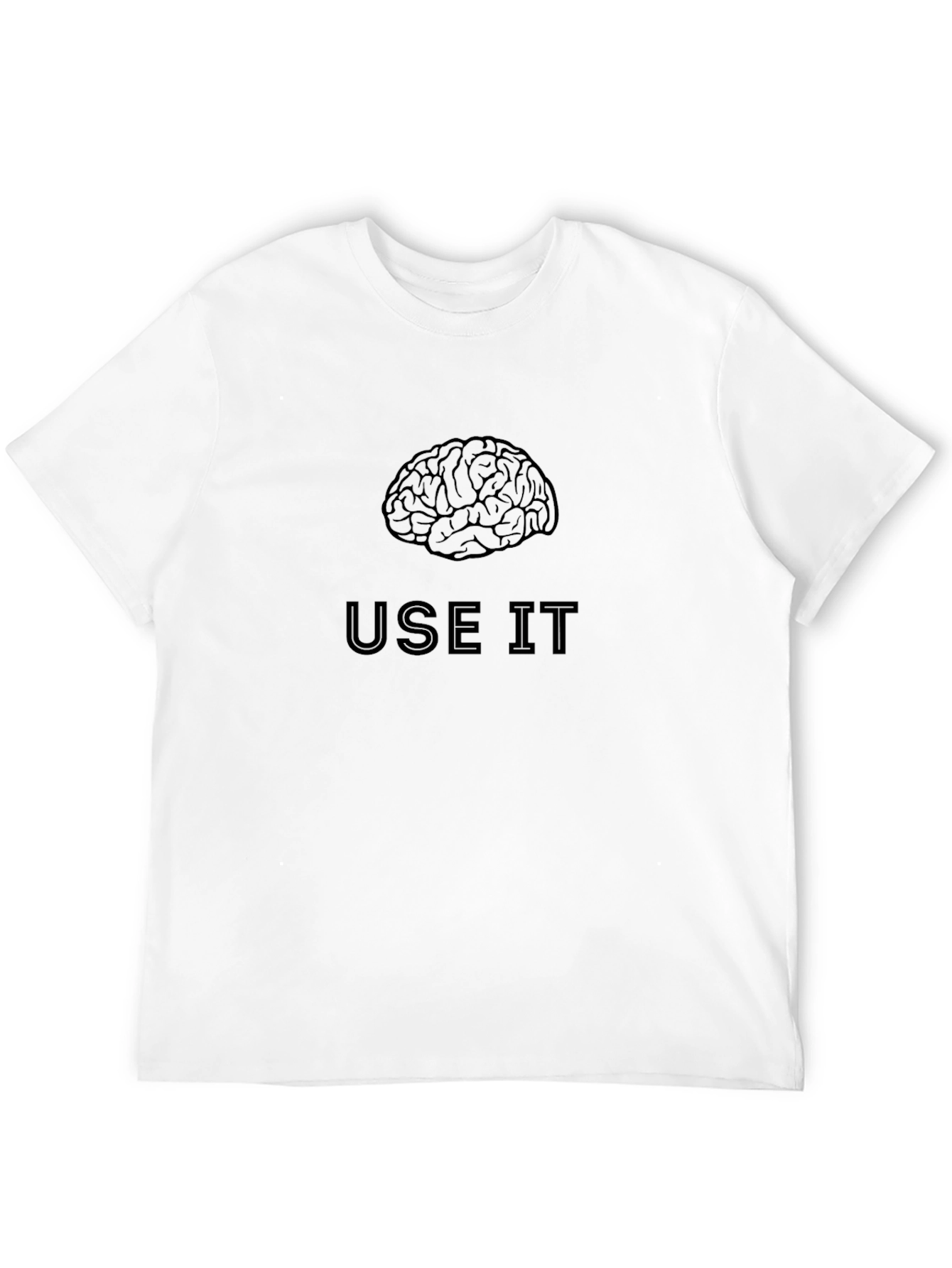 Black Brain Graphic T-Shirt - Use It view 12