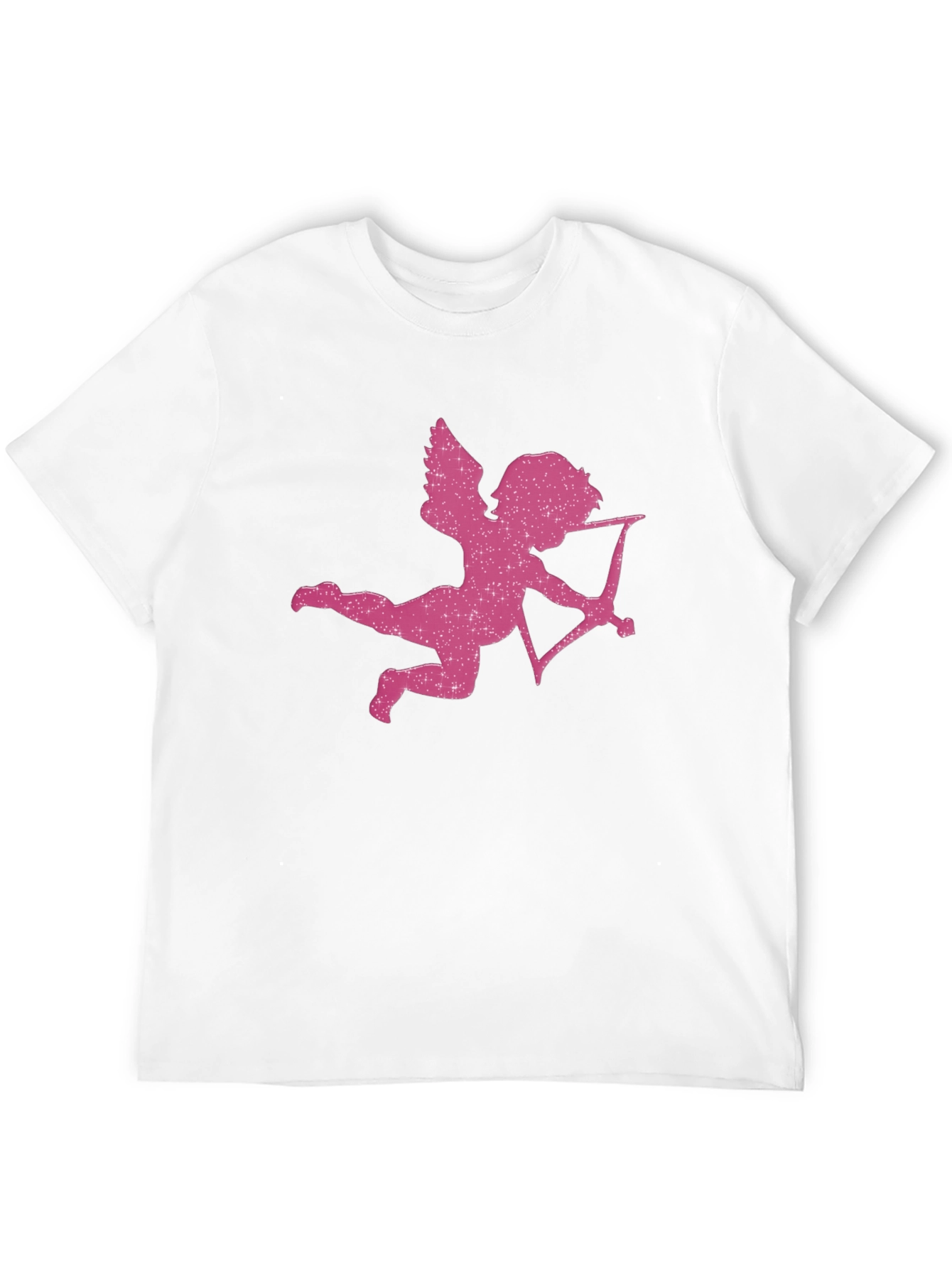 Black Cupid Graphic T-Shirt - Valentine's Day Tee view 12