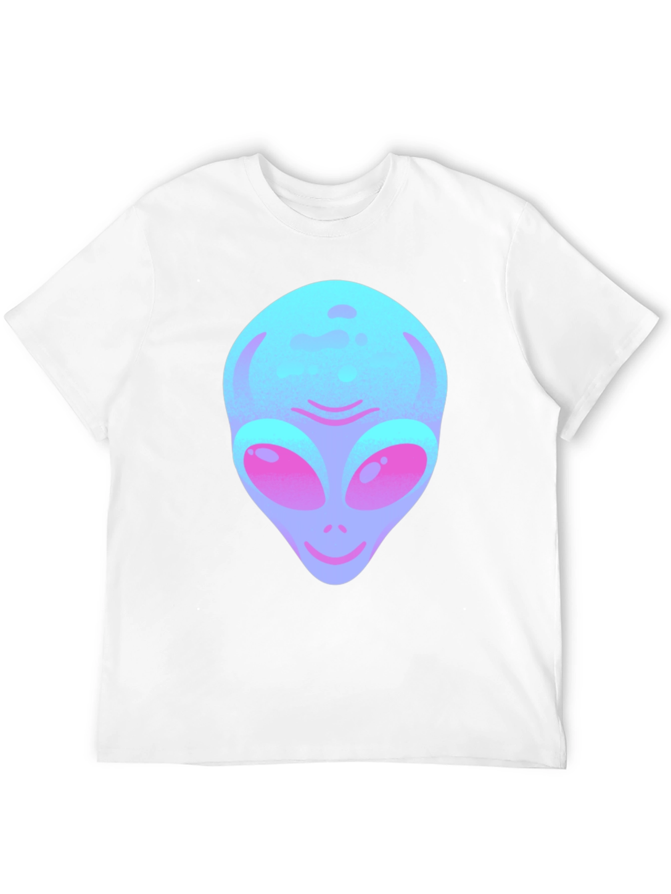 Black Alien Graphic Tee - Black Cotton Blend view 12