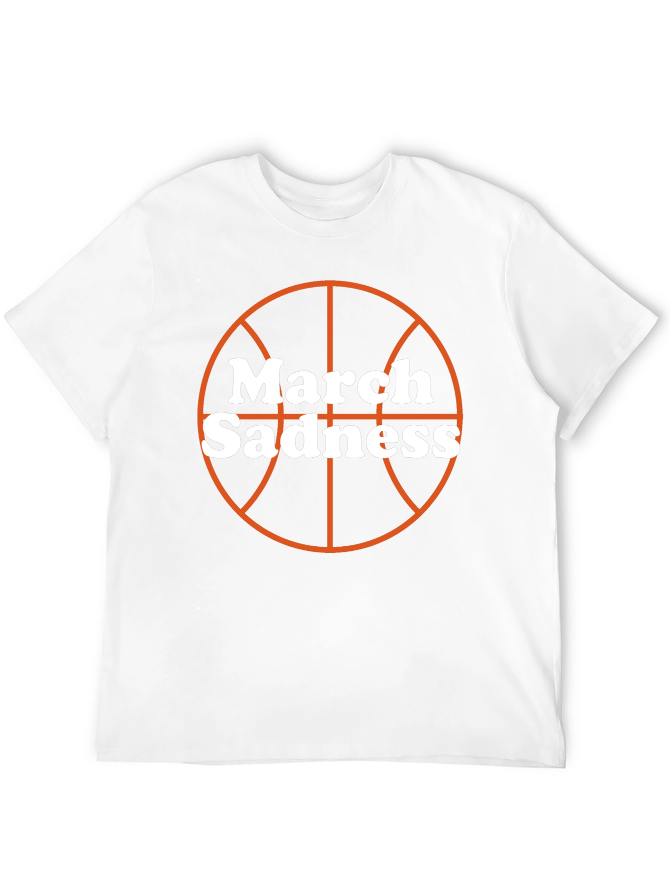 Black March Madness Basketball T-Shirt - Black view 12