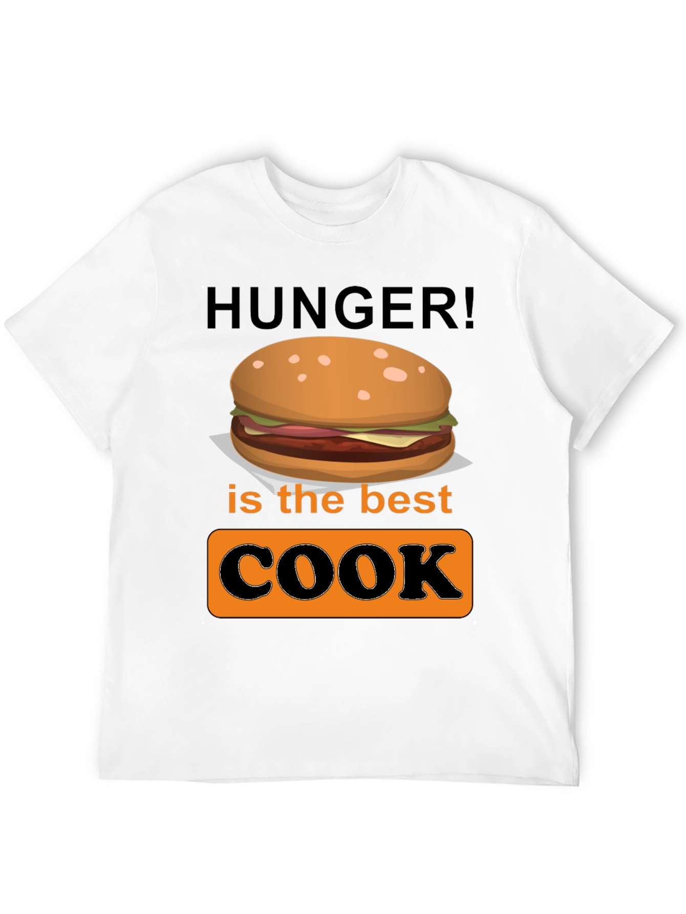 Black Hunger is the Best Cook Graphic T-Shirt view 12