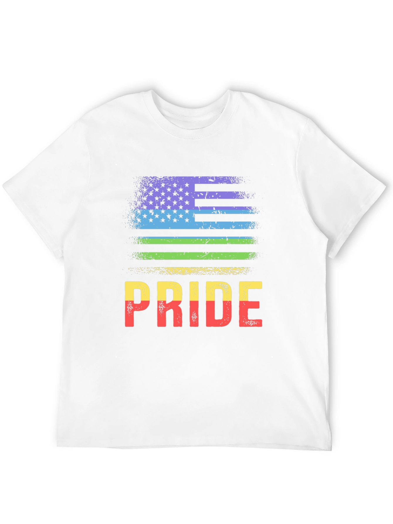 Black Pride Flag T-Shirt - LGBTQ+ Rainbow Tee view 12