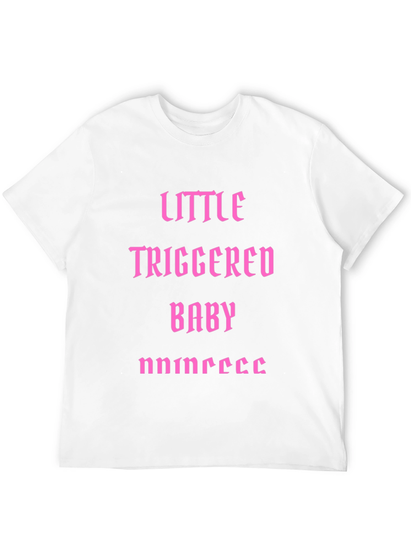 Black Little Triggered Baby Princess Graphic Tee view 12