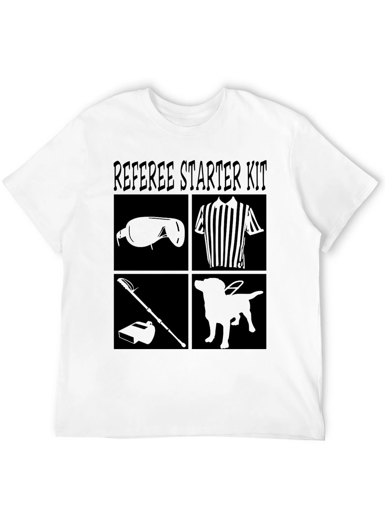 Black Referee Starter Kit Black T-Shirt view 12