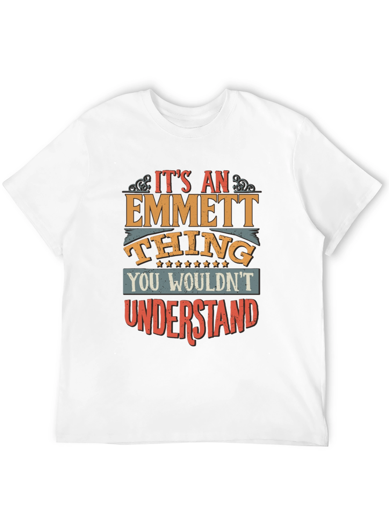 Black It's an Emmett Thing T-Shirt view 12