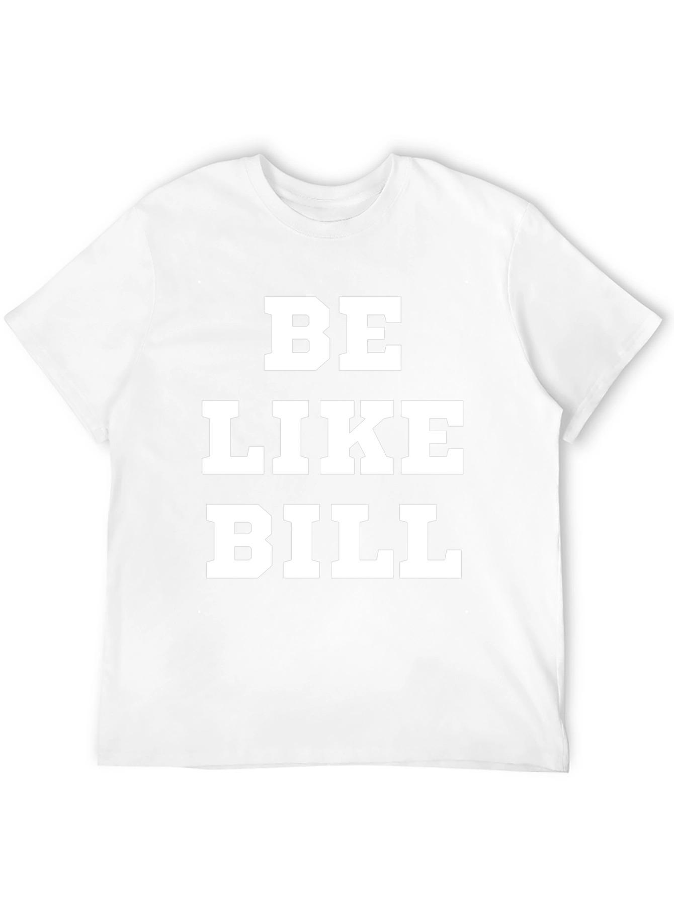 Black Be Like Bill Graphic Tee - Black Cotton T-Shirt view 12