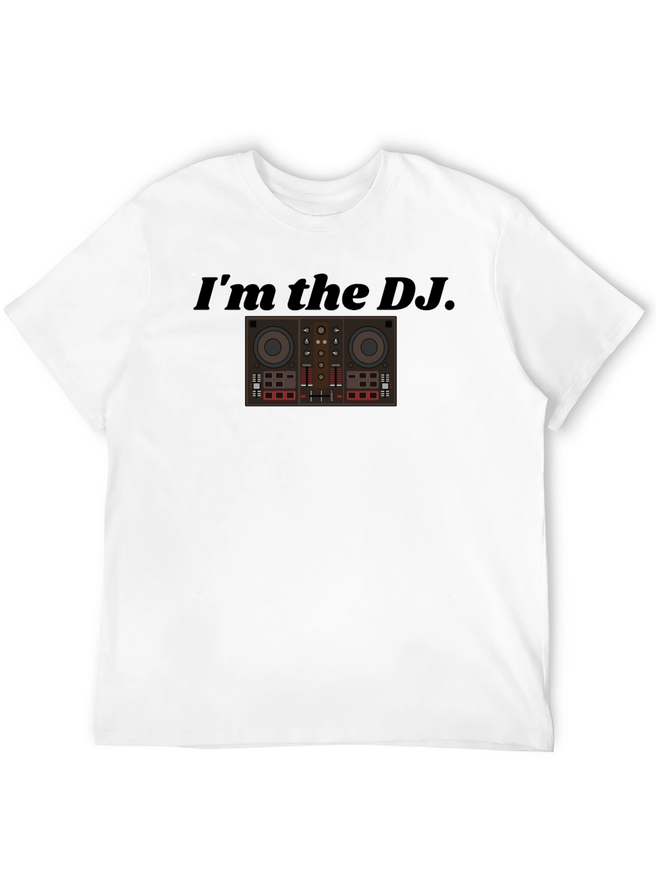 Black I'm the DJ Graphic T-Shirt view 12