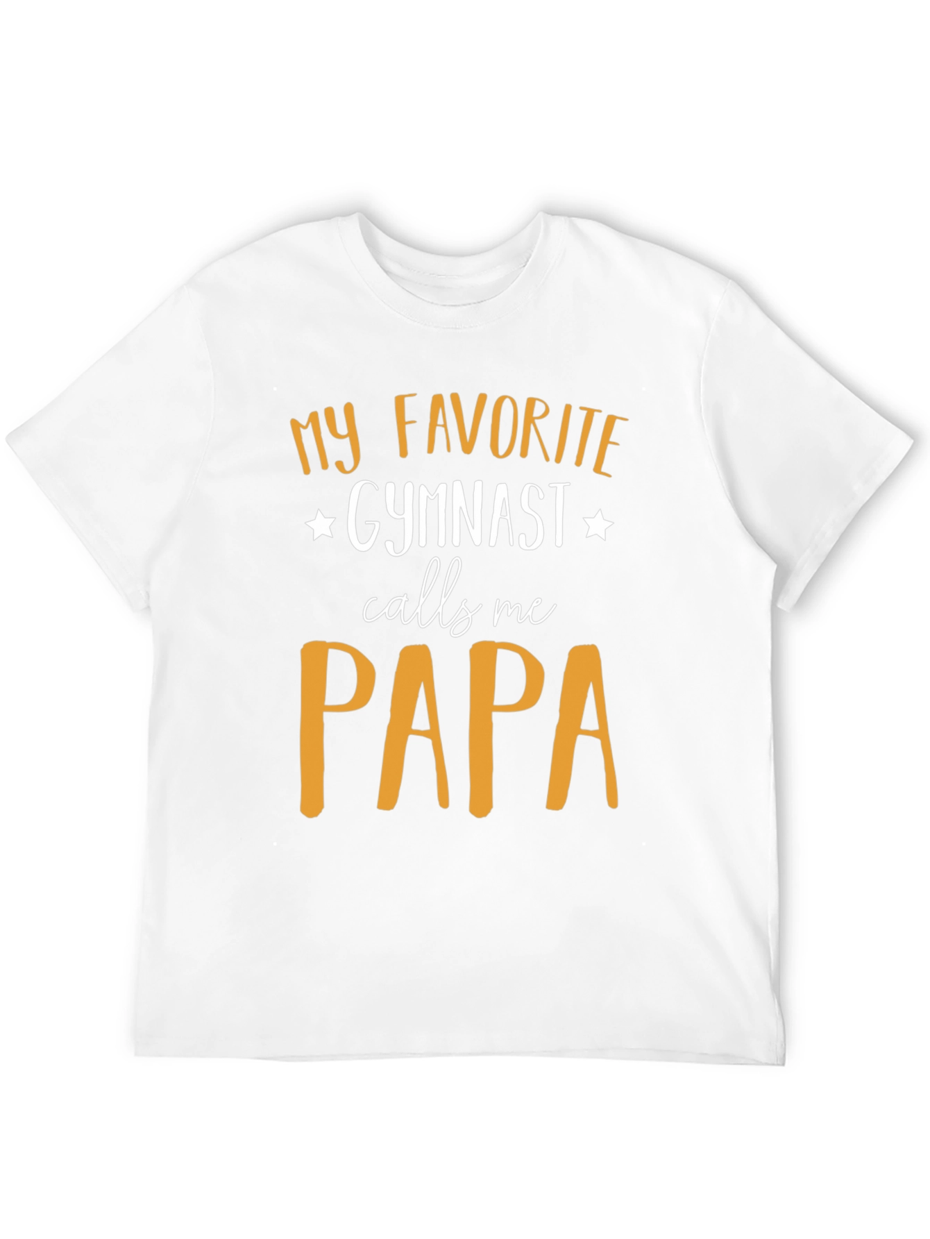 Black My Favorite Gymnast Calls Me Papa T-Shirt view 12
