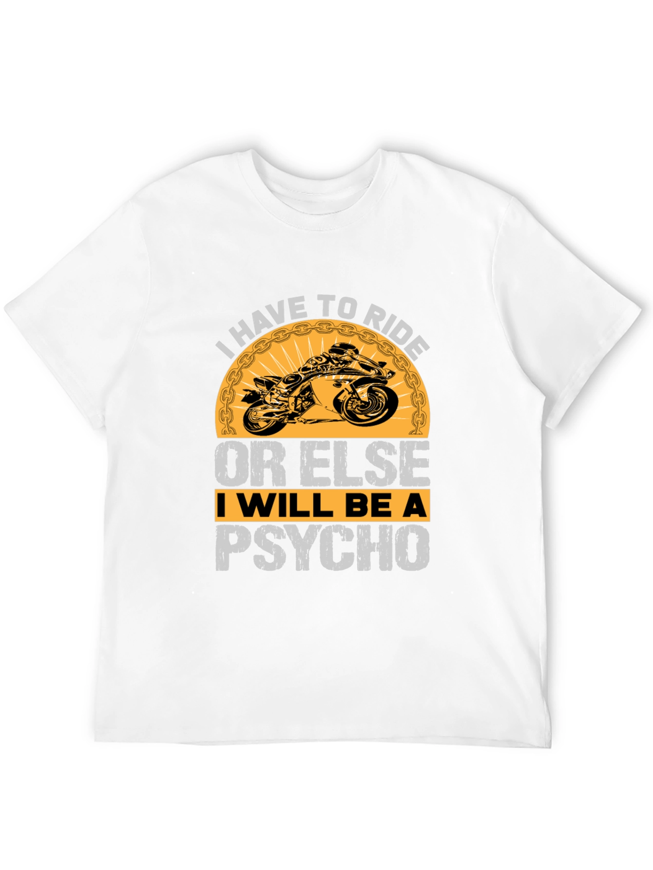 Black I Have to Ride or Else T-Shirt view 12