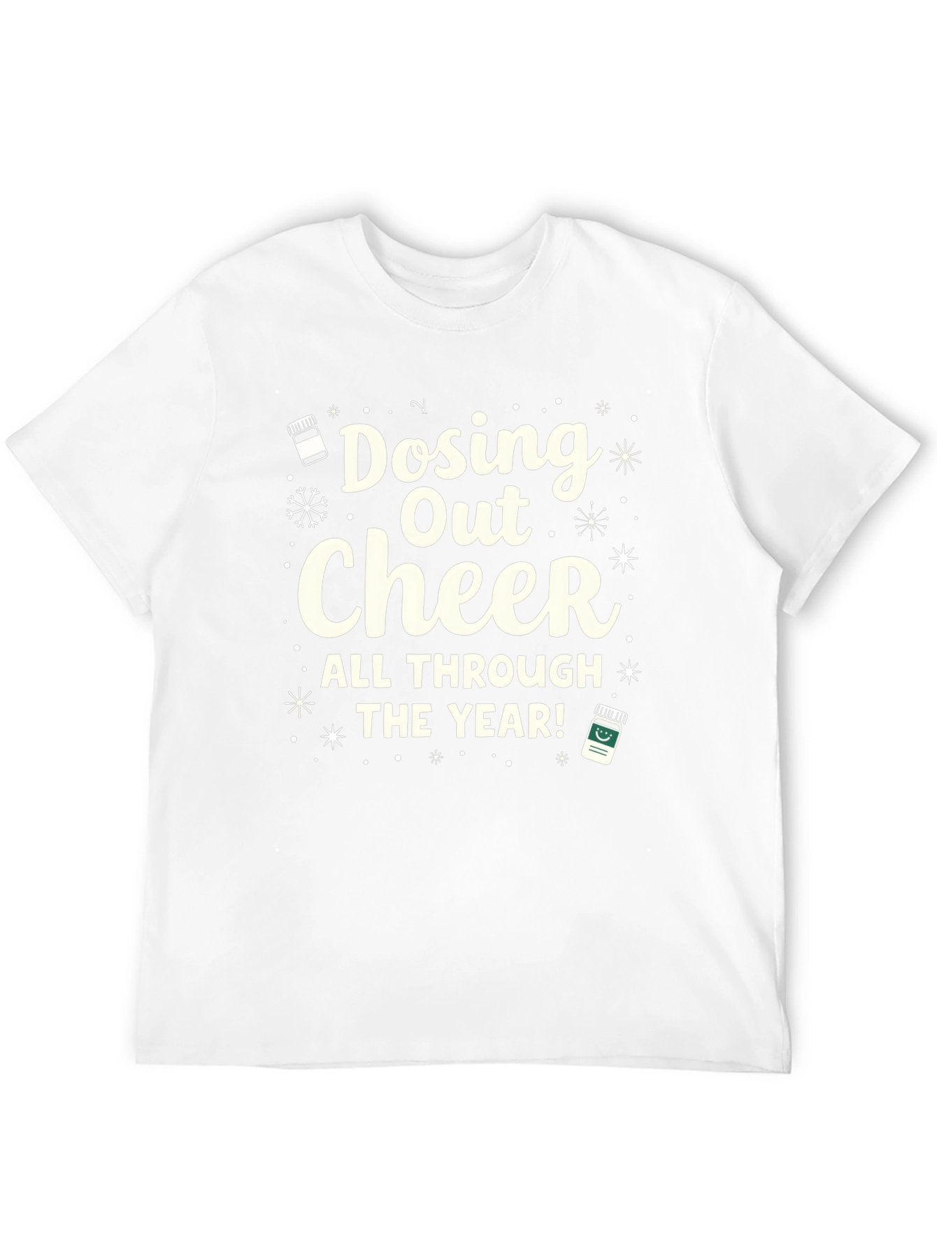 Black Dosing Out Cheer T-Shirt - Holiday Black Tee view 12