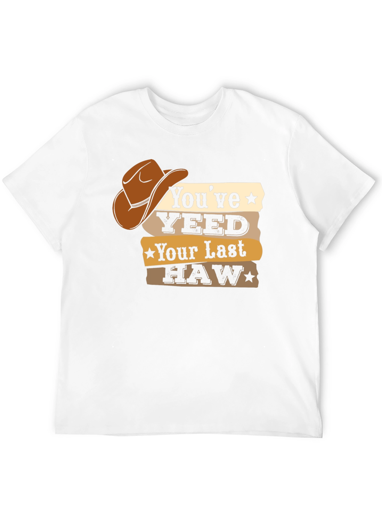 Black You've Yeeted Your Last Haw T-Shirt view 12