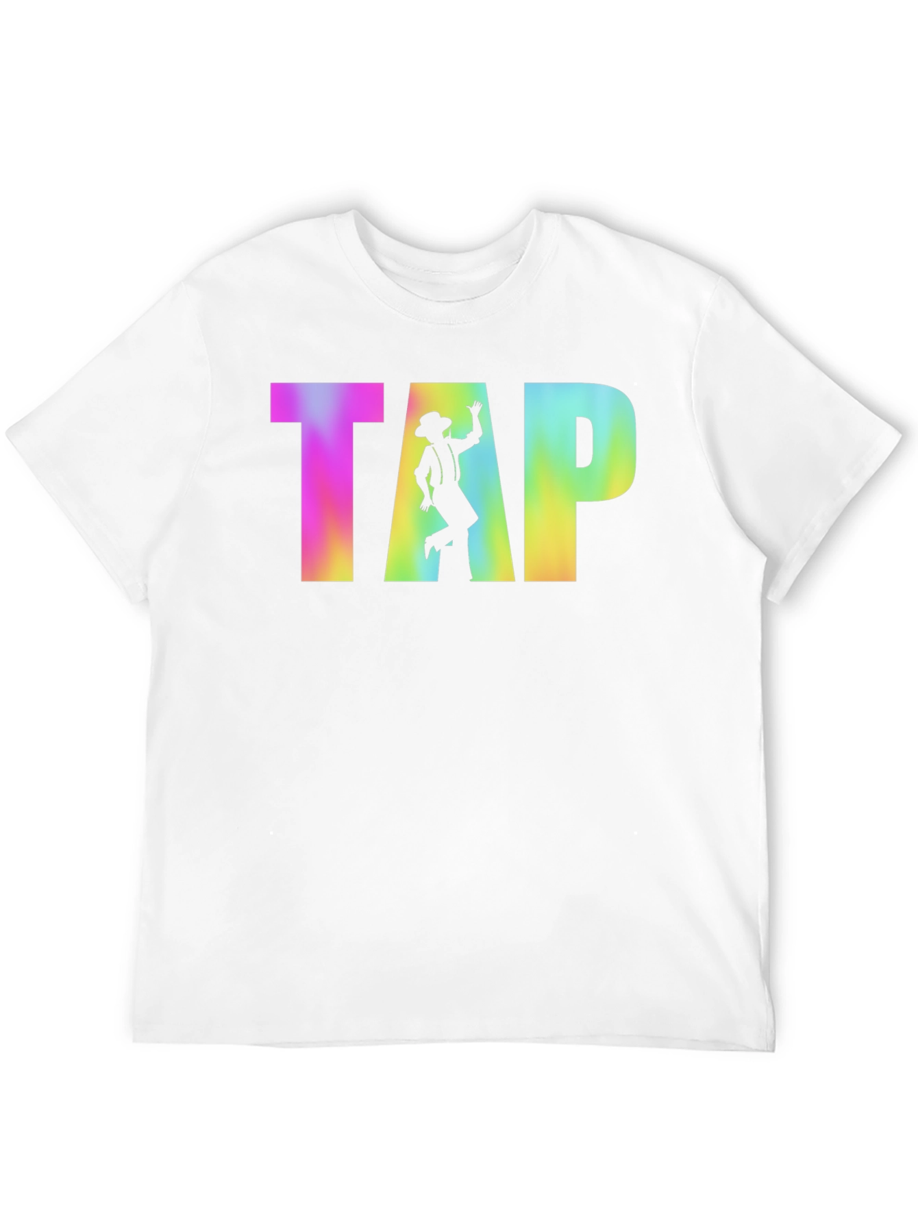 Black Retro Tap Dancer T-Shirt view 12