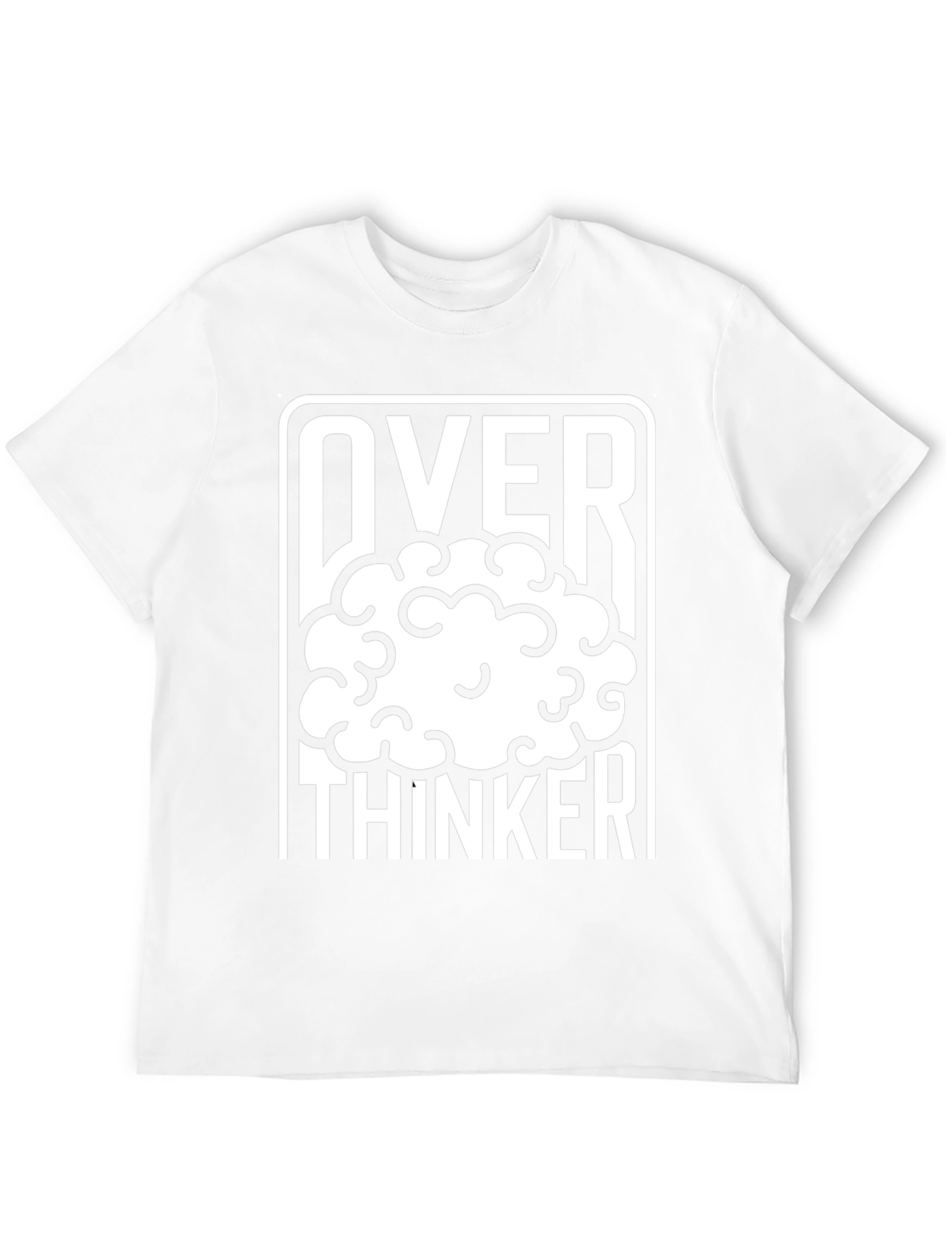 Overthinker Brain T-Shirt - Thinking Tee - 12