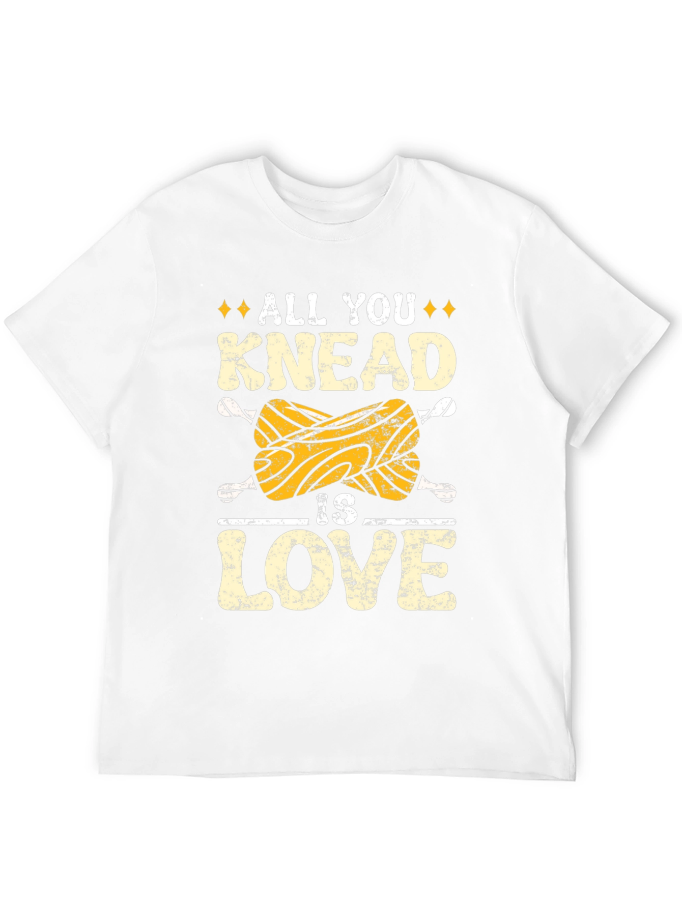 Black All You Knead Is Love T-Shirt view 12