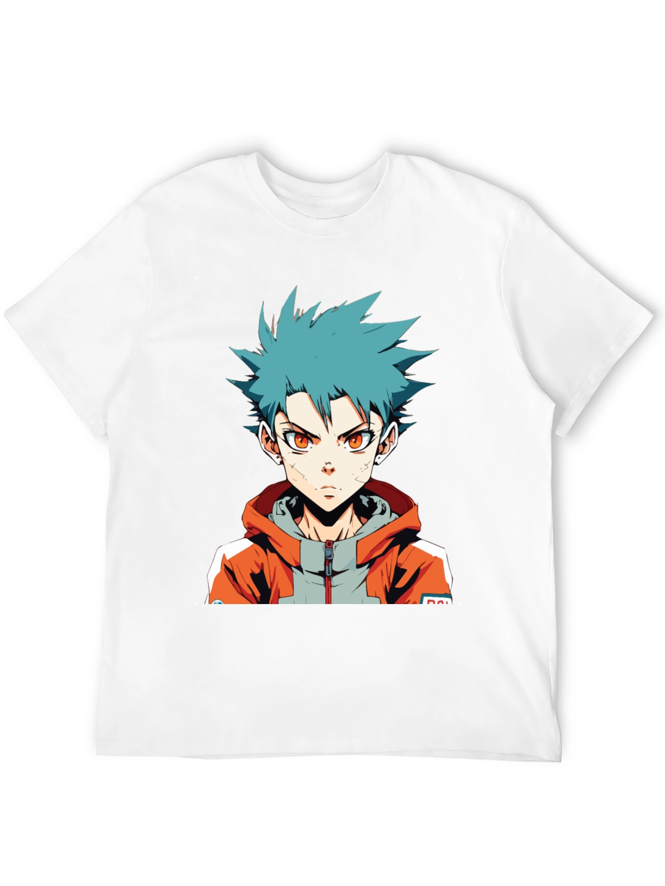 Black Anime Boy Graphic Tee - Stylish Cotton T-Shirt view 12