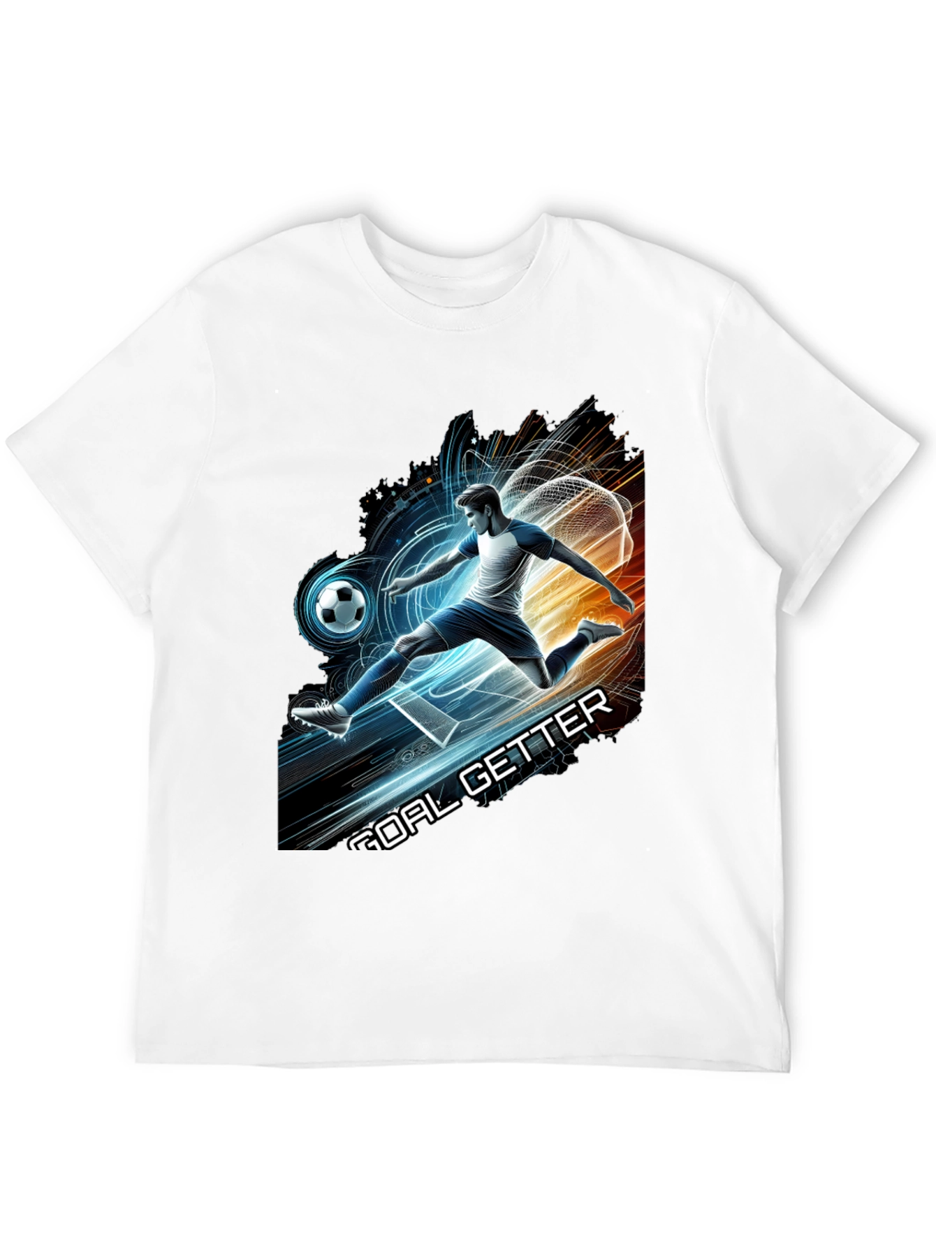 Black Goal Getter Graphic Tee view 12