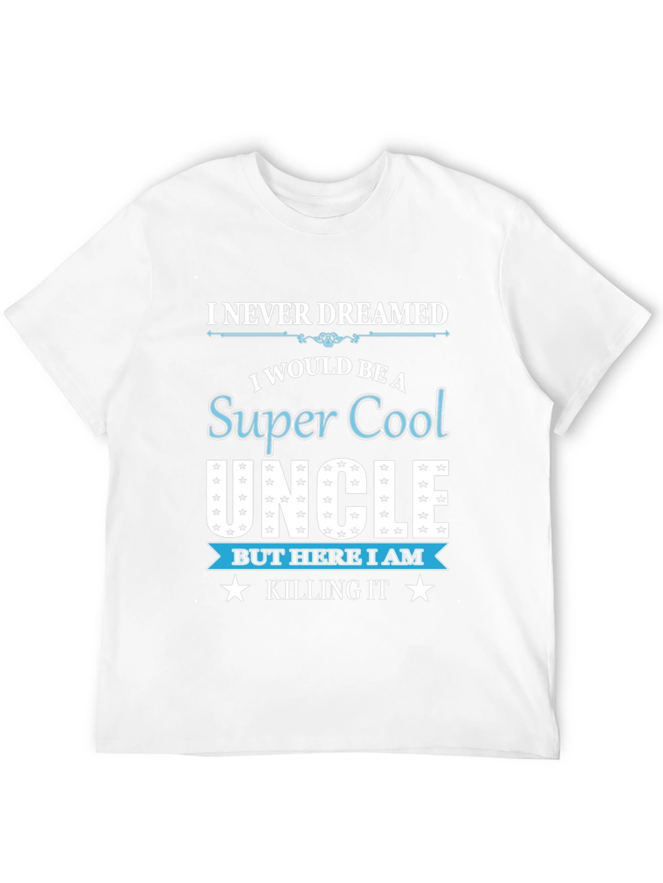 Black Super Cool Uncle Black T-Shirt view 12