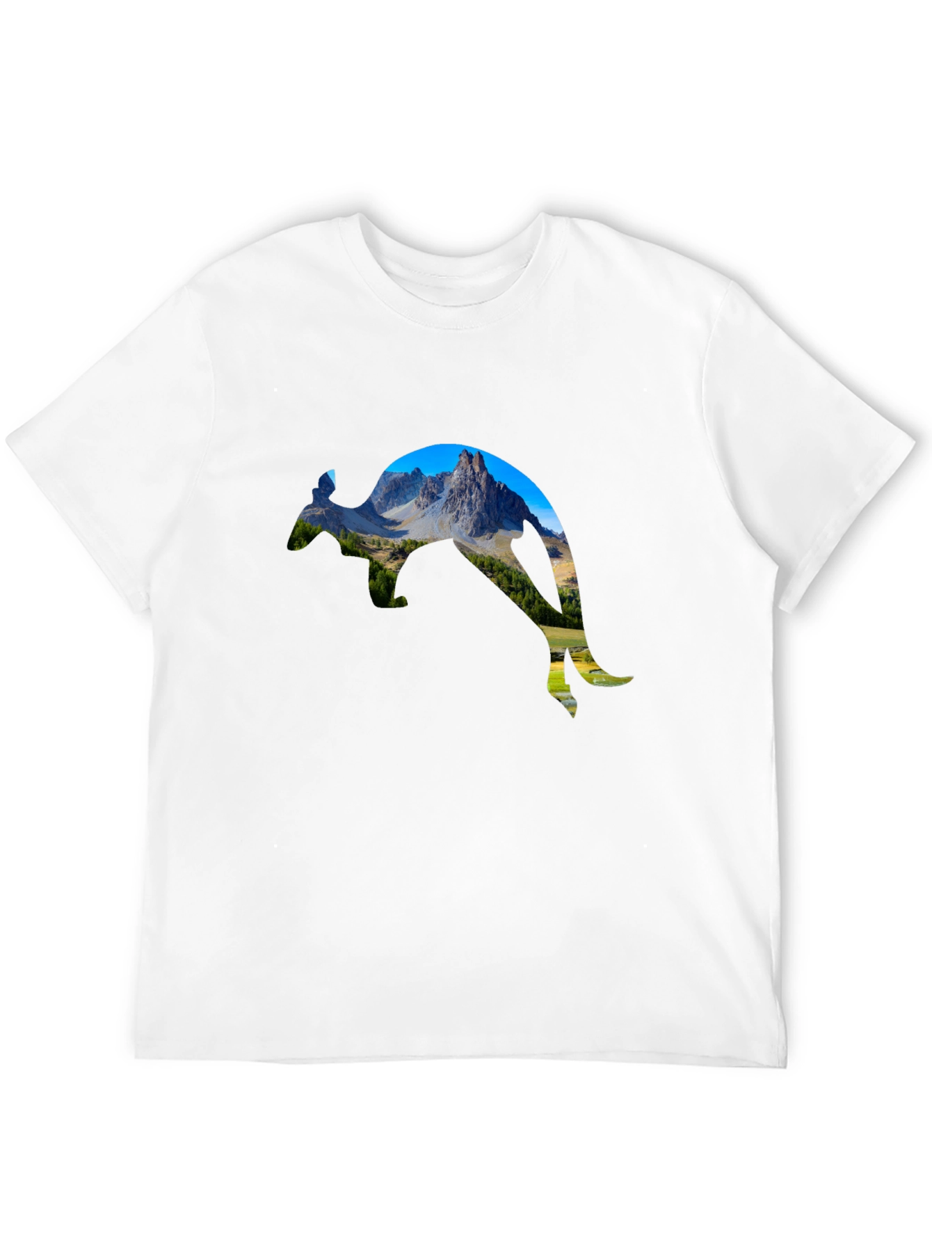 Black Mountain Kangaroo Graphic Tee view 12