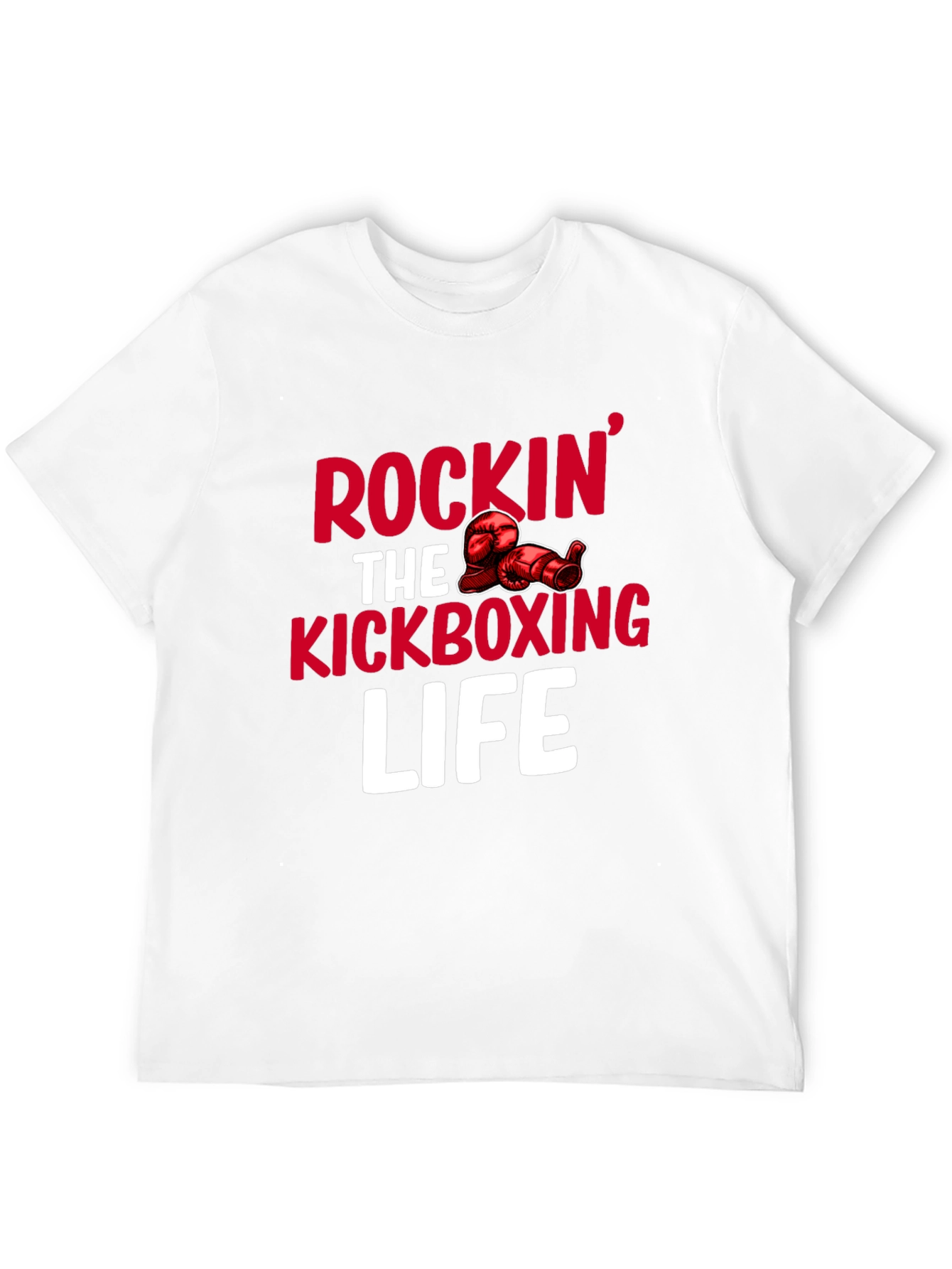 Black Rockin' Kickboxing Life Graphic Tee view 12