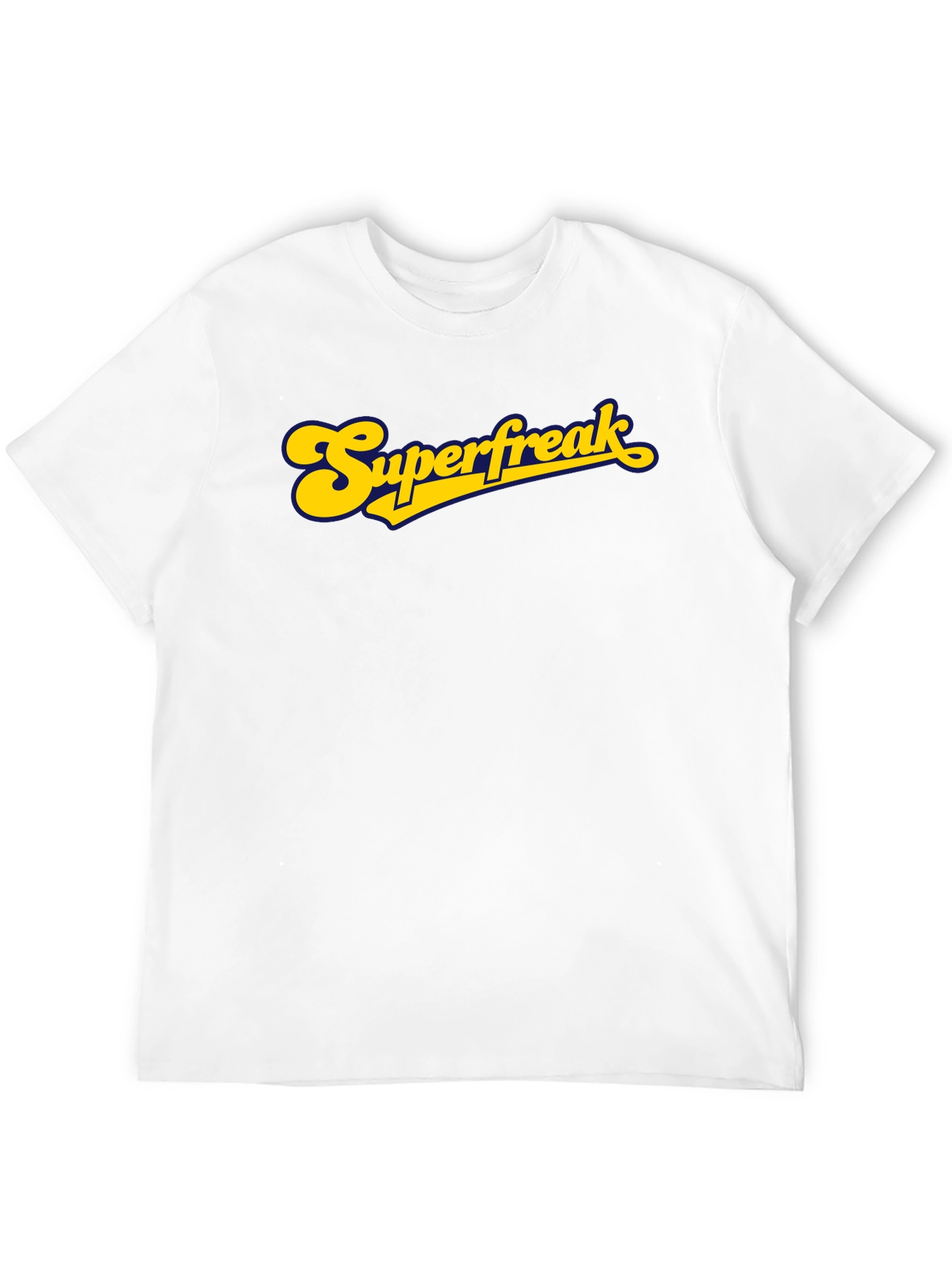 Black Superfreak Graphic T-Shirt - Retro Style view 12