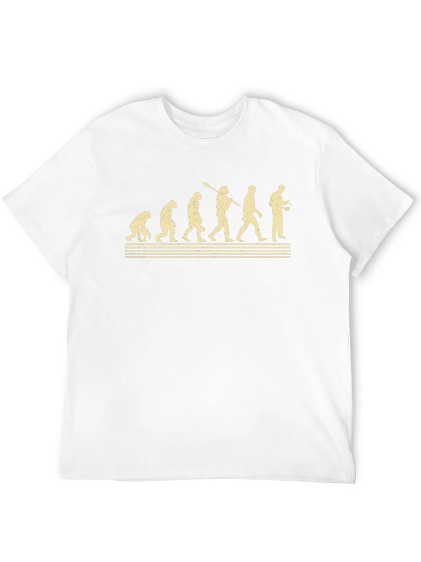 Black Evolution of Man Coffee Drinker T-Shirt view 12
