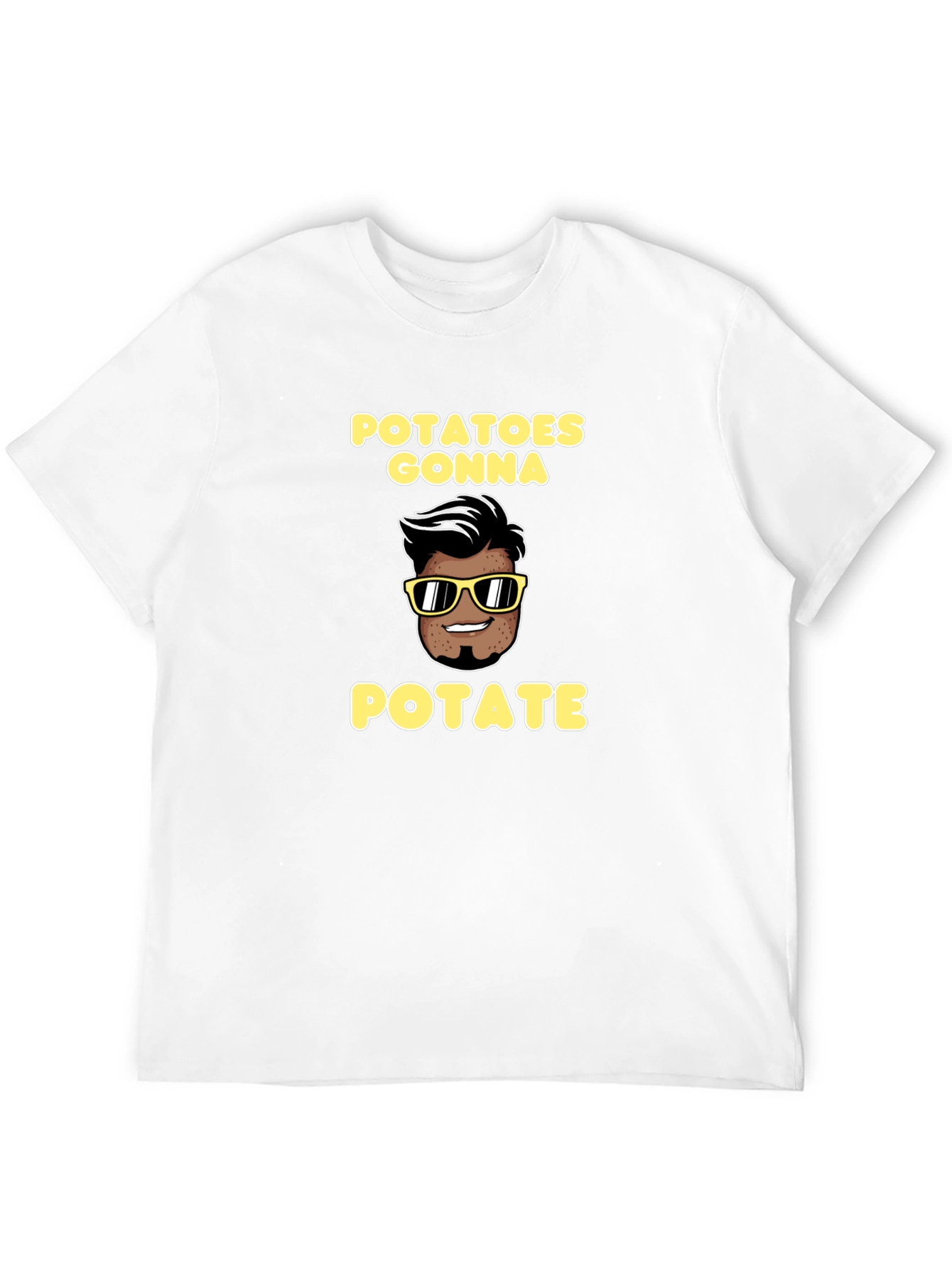 Black Potatoes Gonna Potate Graphic Tee view 12