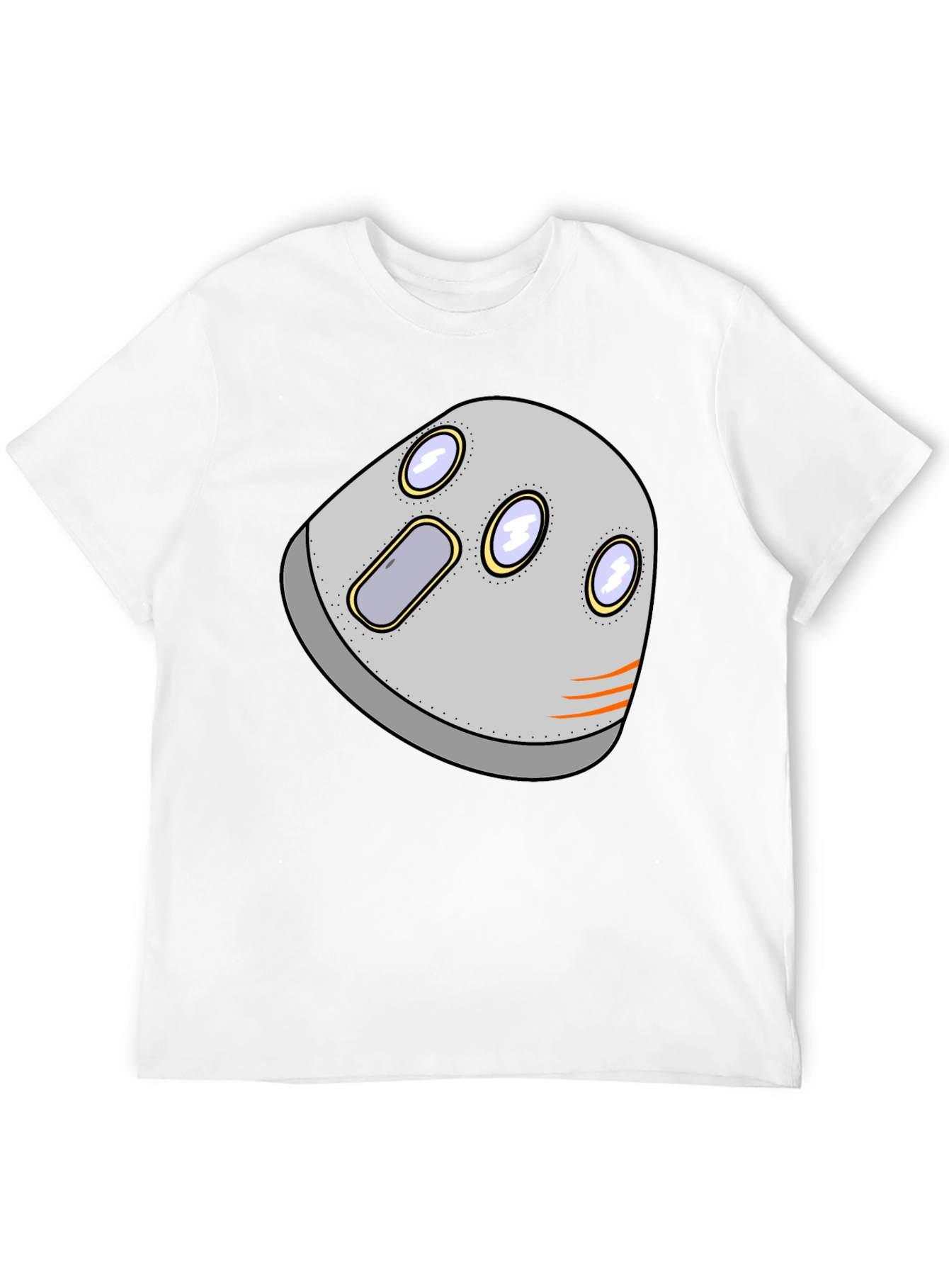 Black Retro Space Capsule Graphic Tee view 12