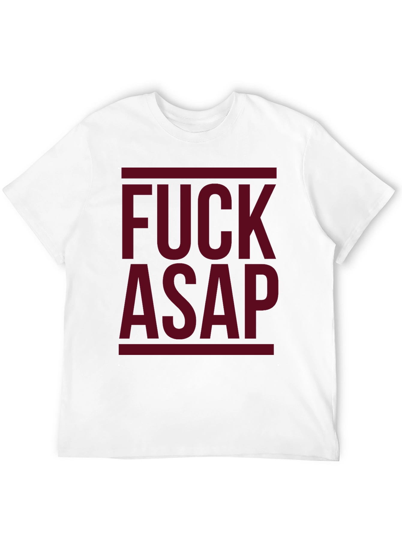 Black F*ck ASAP Graphic T-Shirt - Bold Statement Tee view 12