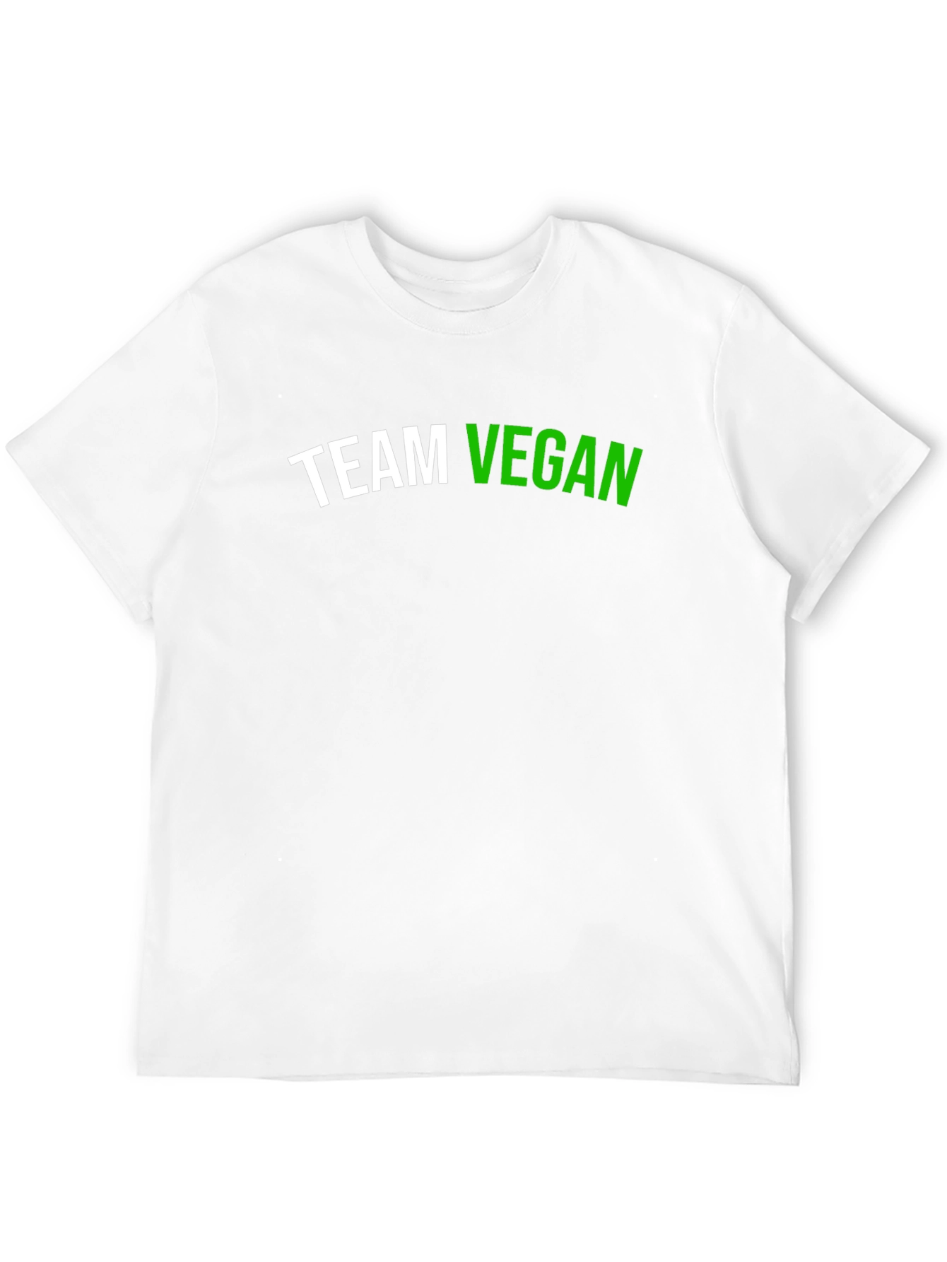 Black Team Vegan Graphic T-Shirt - Black view 12