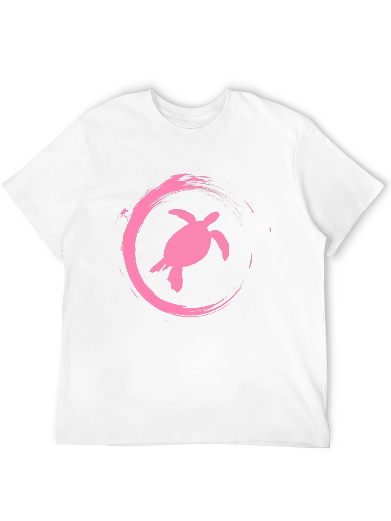 Black Turtle Graphic Tee - Black Cotton T-Shirt view 12