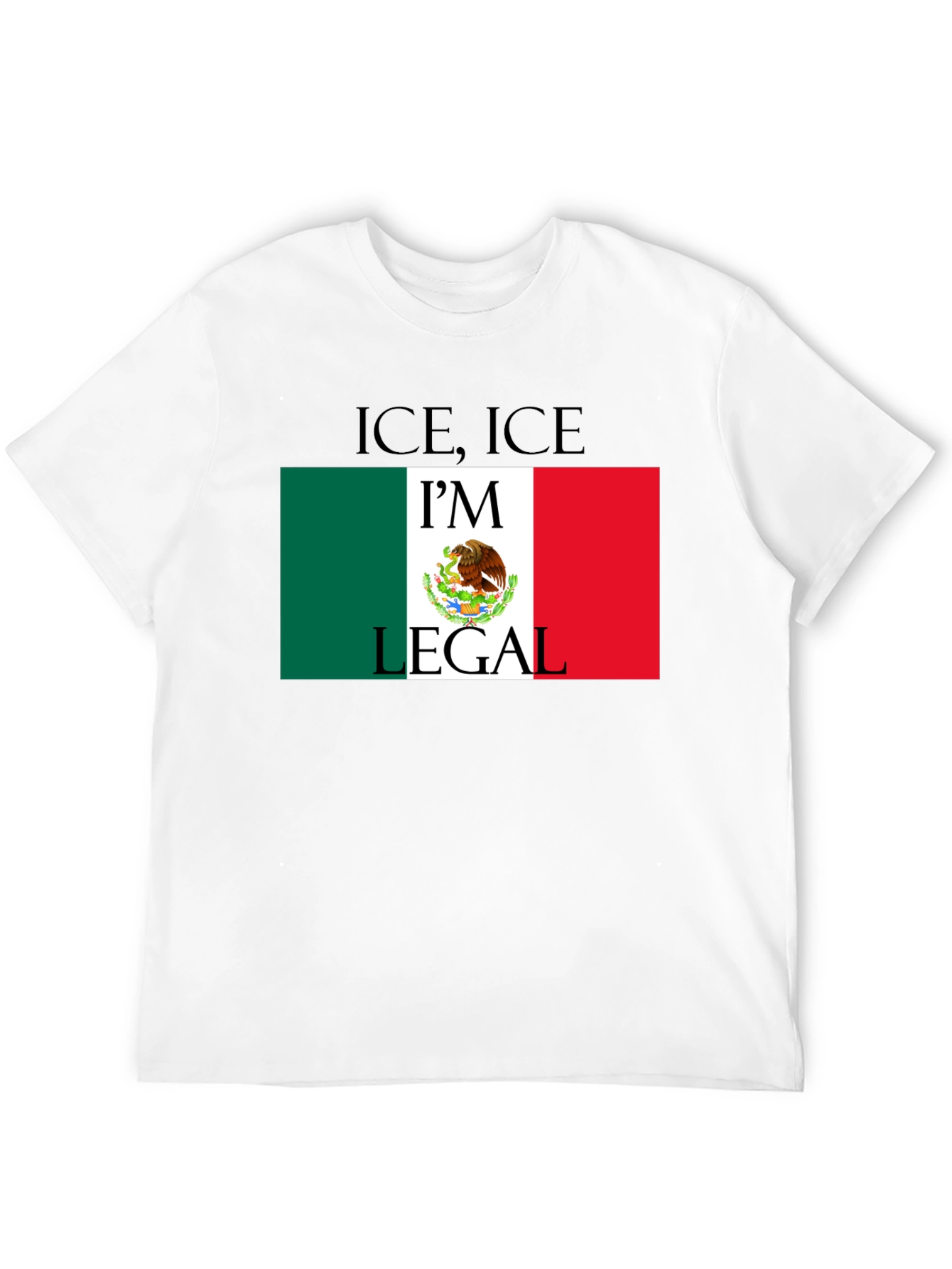 Black I'm Legal - Novelty Graphic T-Shirt view 12