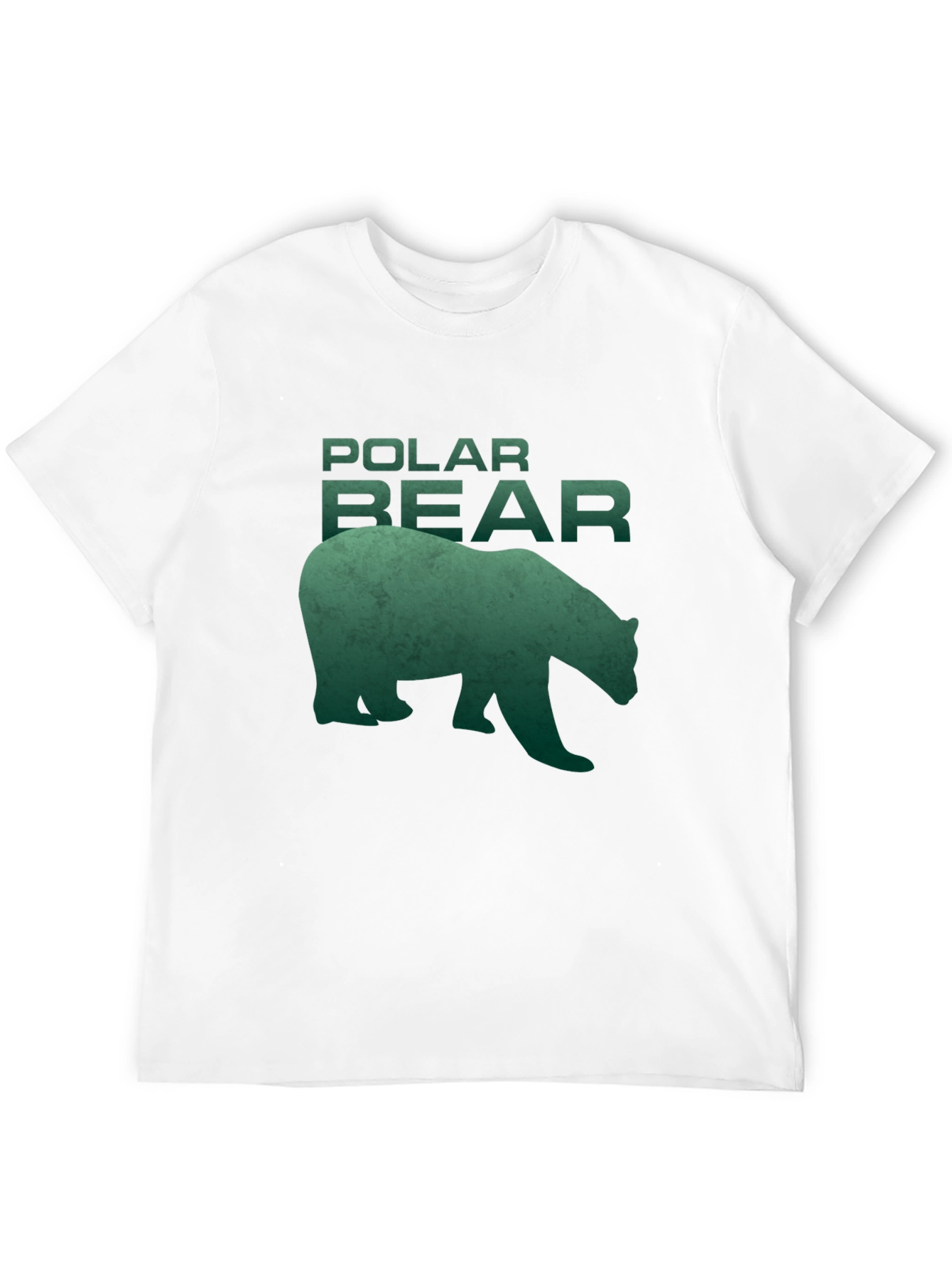 Black Polar Bear Graphic Tee - Cool Wildlife Design view 12