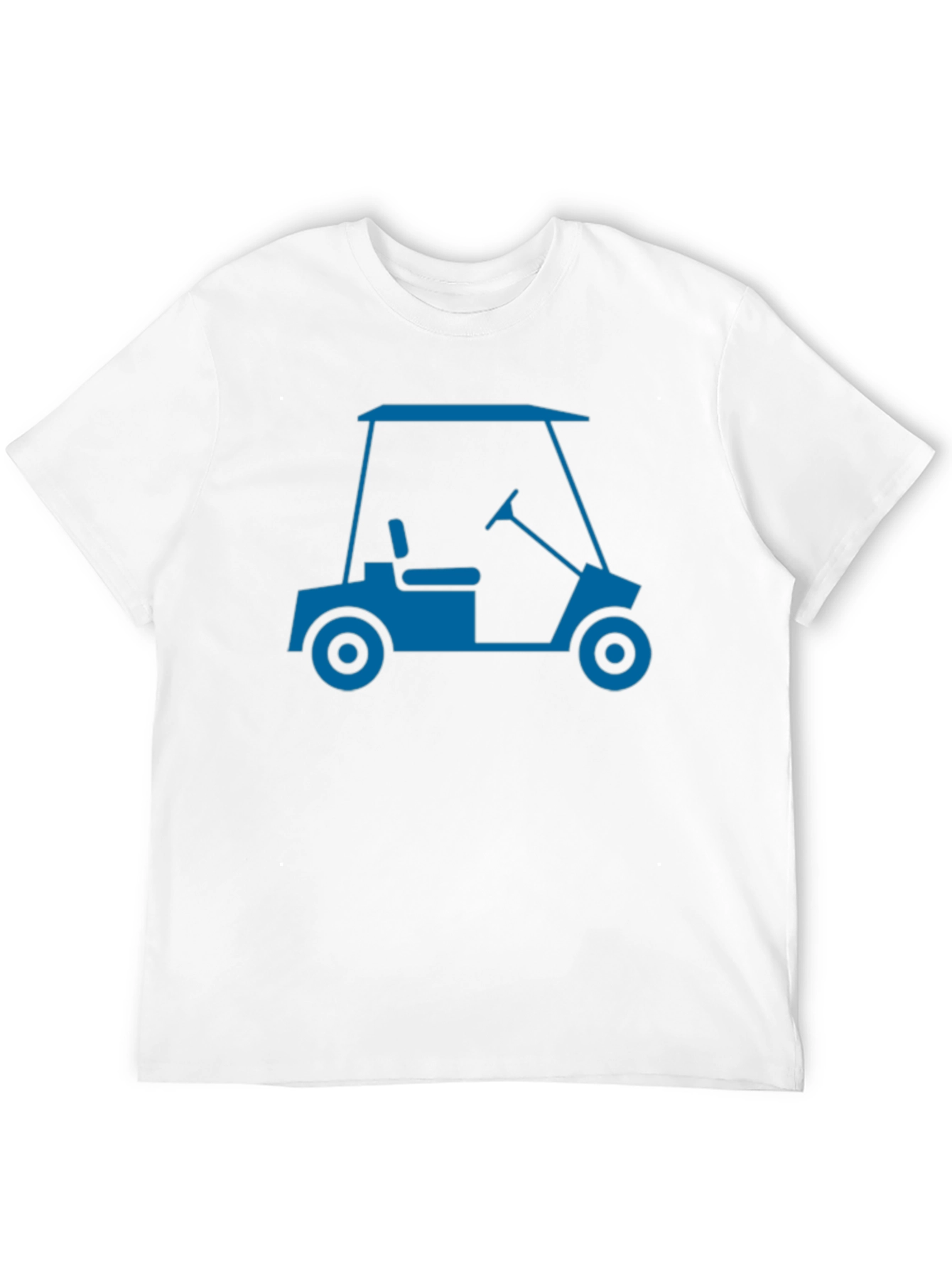 Black Golf Cart Graphic Tee - Cool & Casual view 12