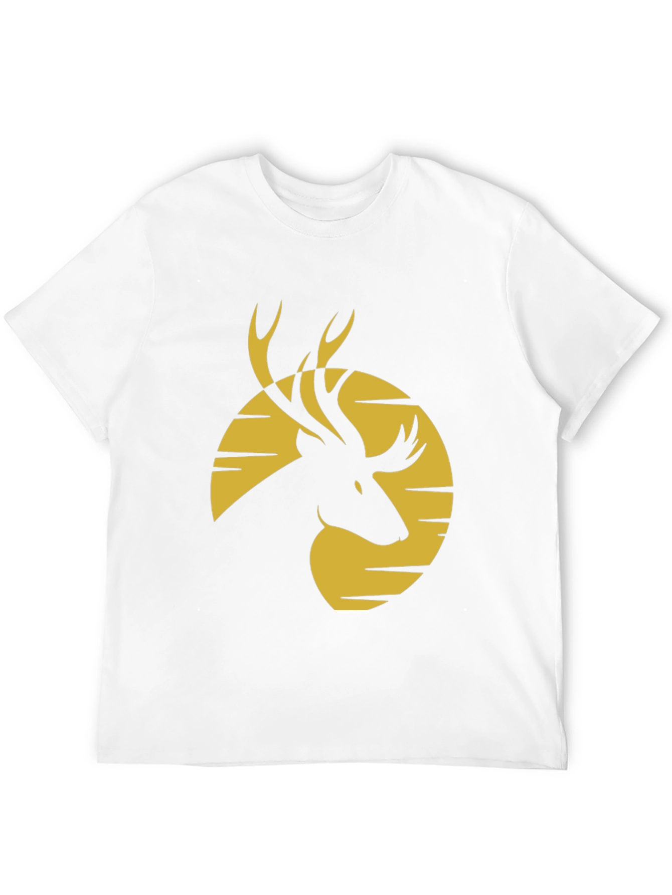 Black Deer Silhouette T-Shirt view 12