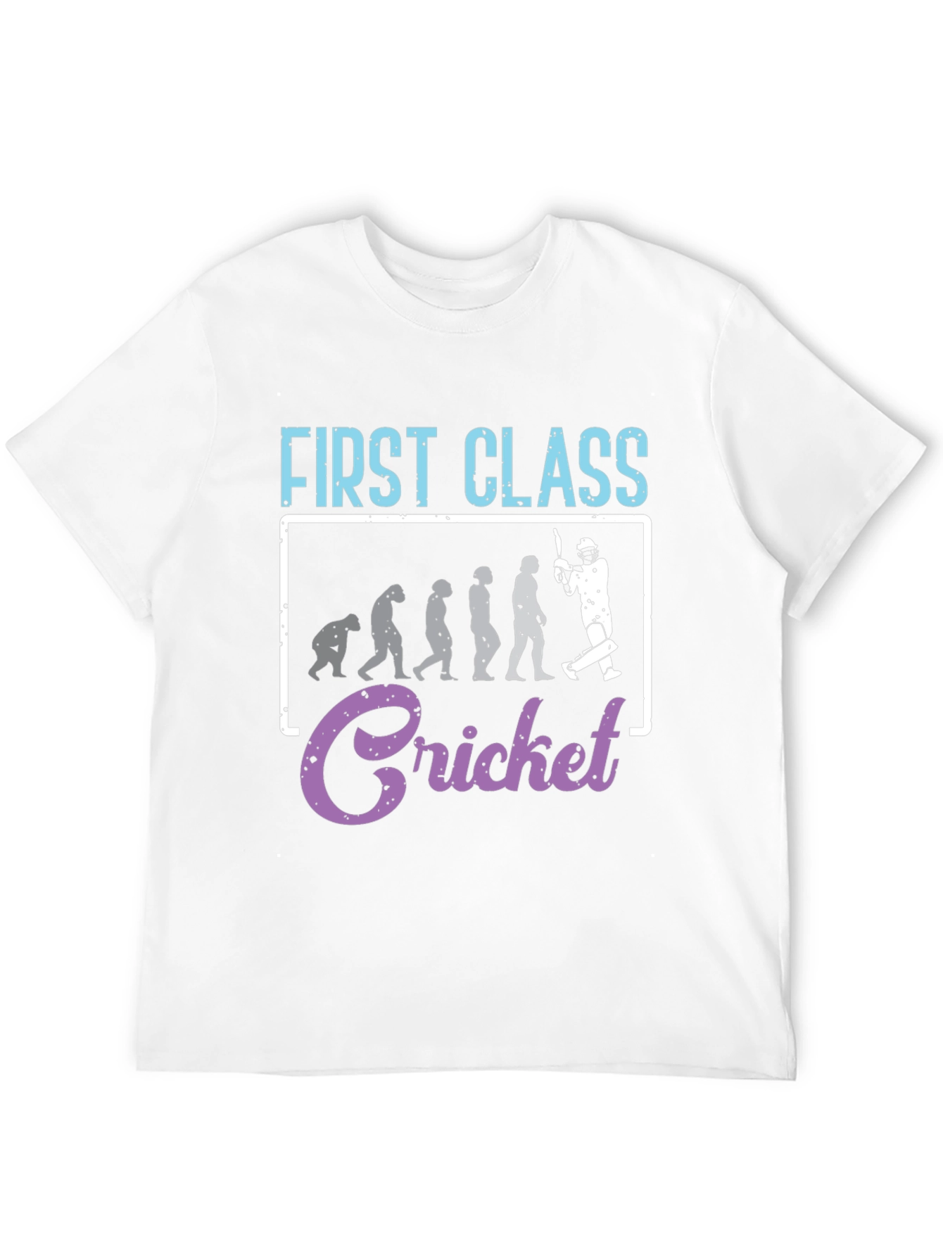 Black First Class Cricket Evolution T-Shirt view 12