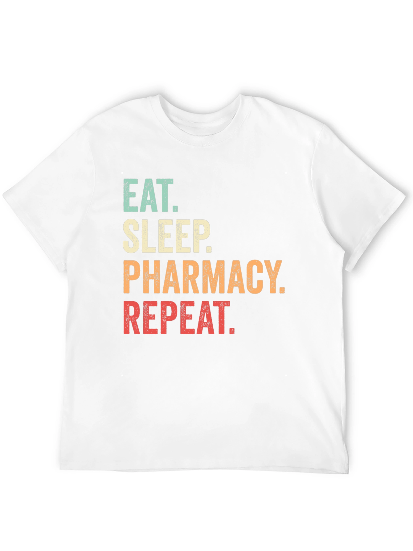 Black Eat Sleep Pharmacy Repeat T-Shirt view 12