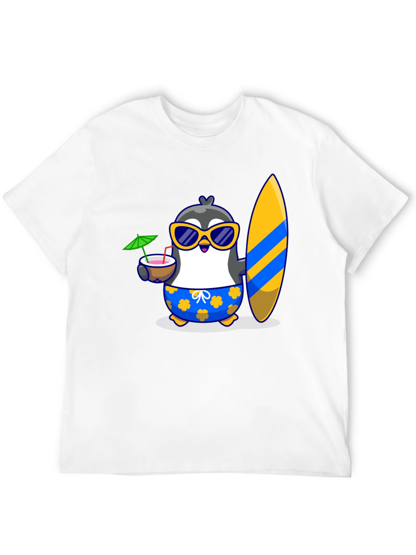 Black Penguin Summer Vibes T-Shirt view 12
