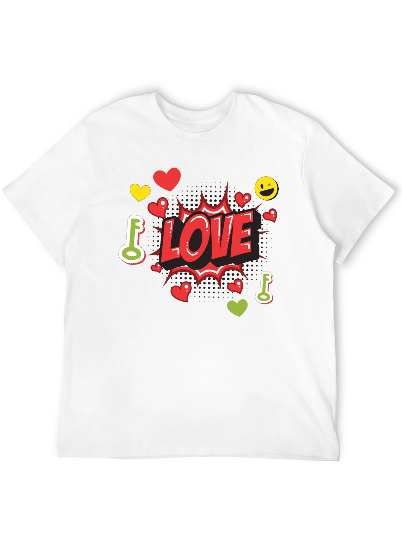 Black Love T-Shirt, Romantic Graphic Tee view 12