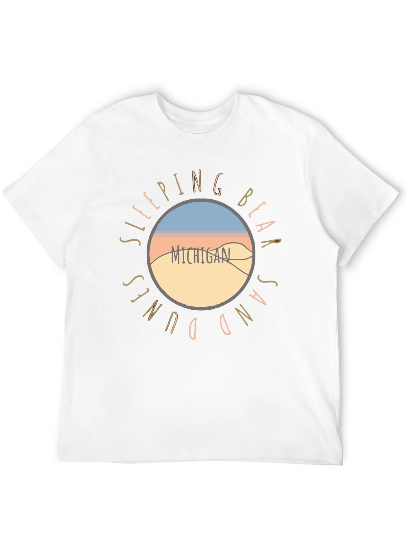 Sleeping Bear Dunes Michigan Graphic T-Shirt - 12