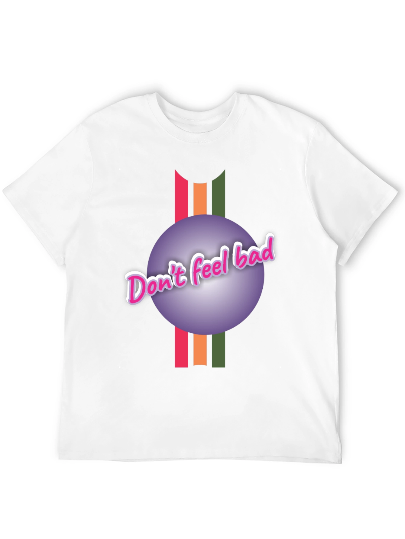 Black Don't Feel Bad Graphic Tee - Comfort Fit view 12