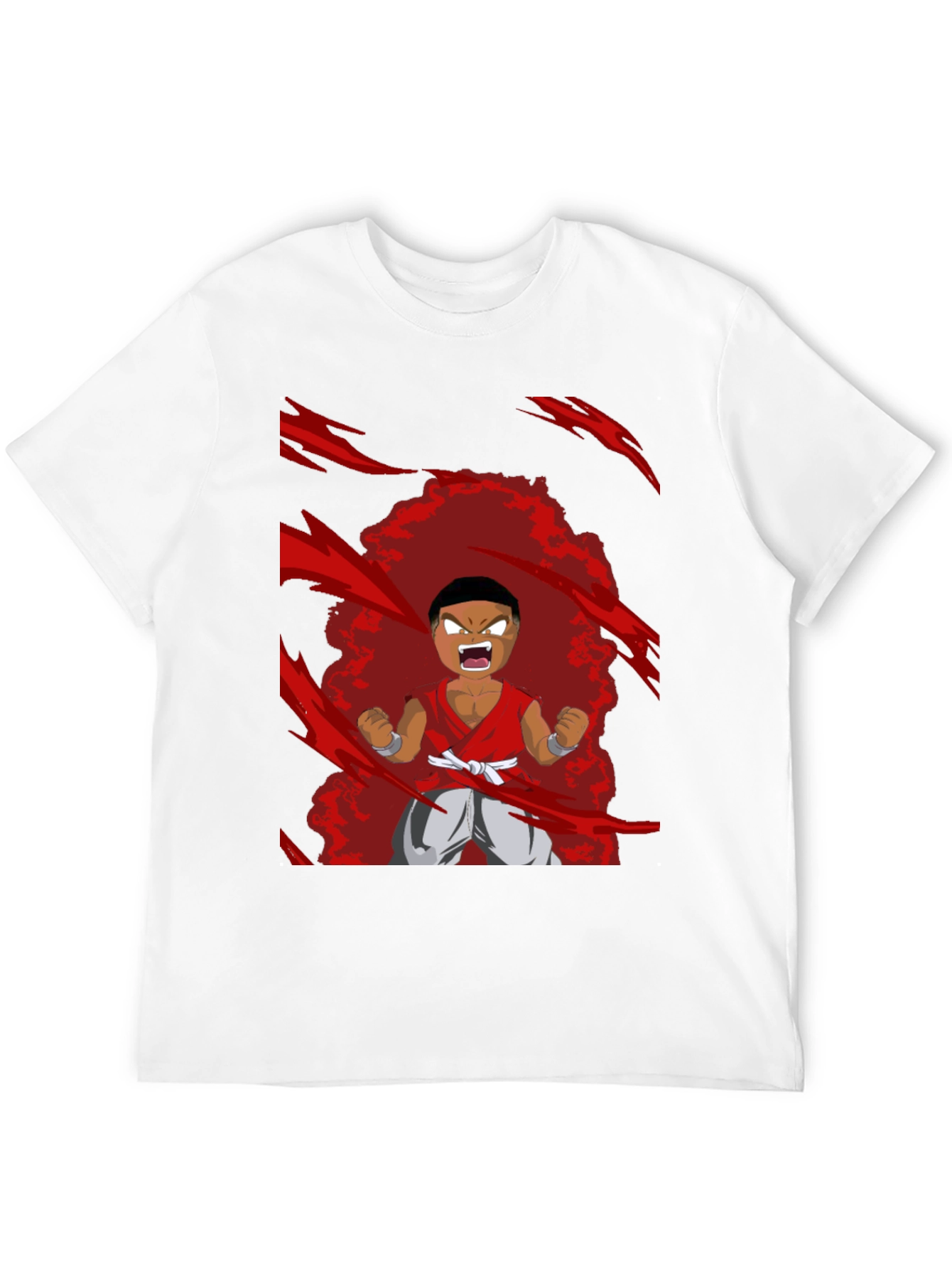 Black Cartoon Character Black T-Shirt view 12