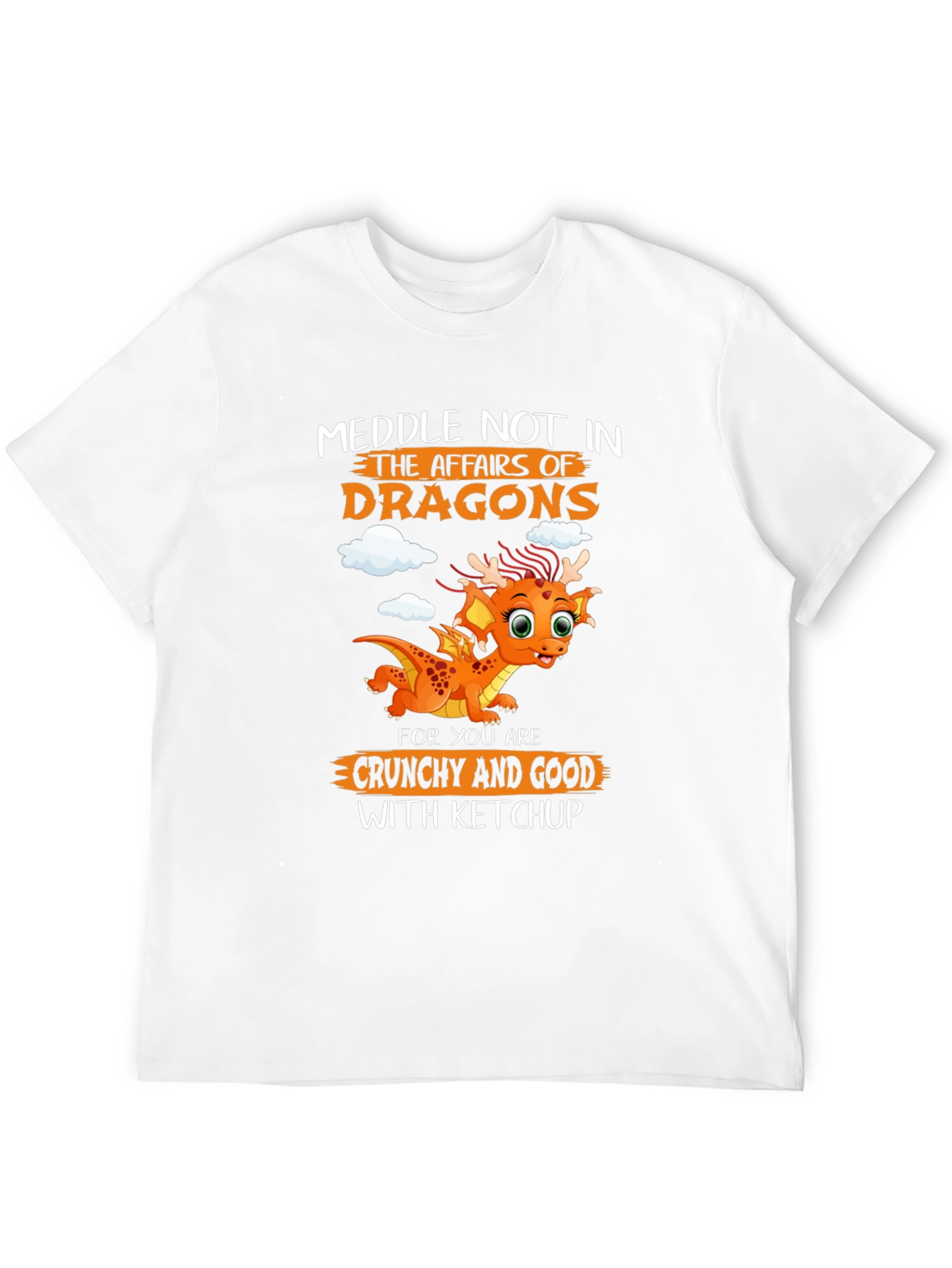 Black Dragon T-Shirt: Meddle Not in the Affairs of Dragons view 12