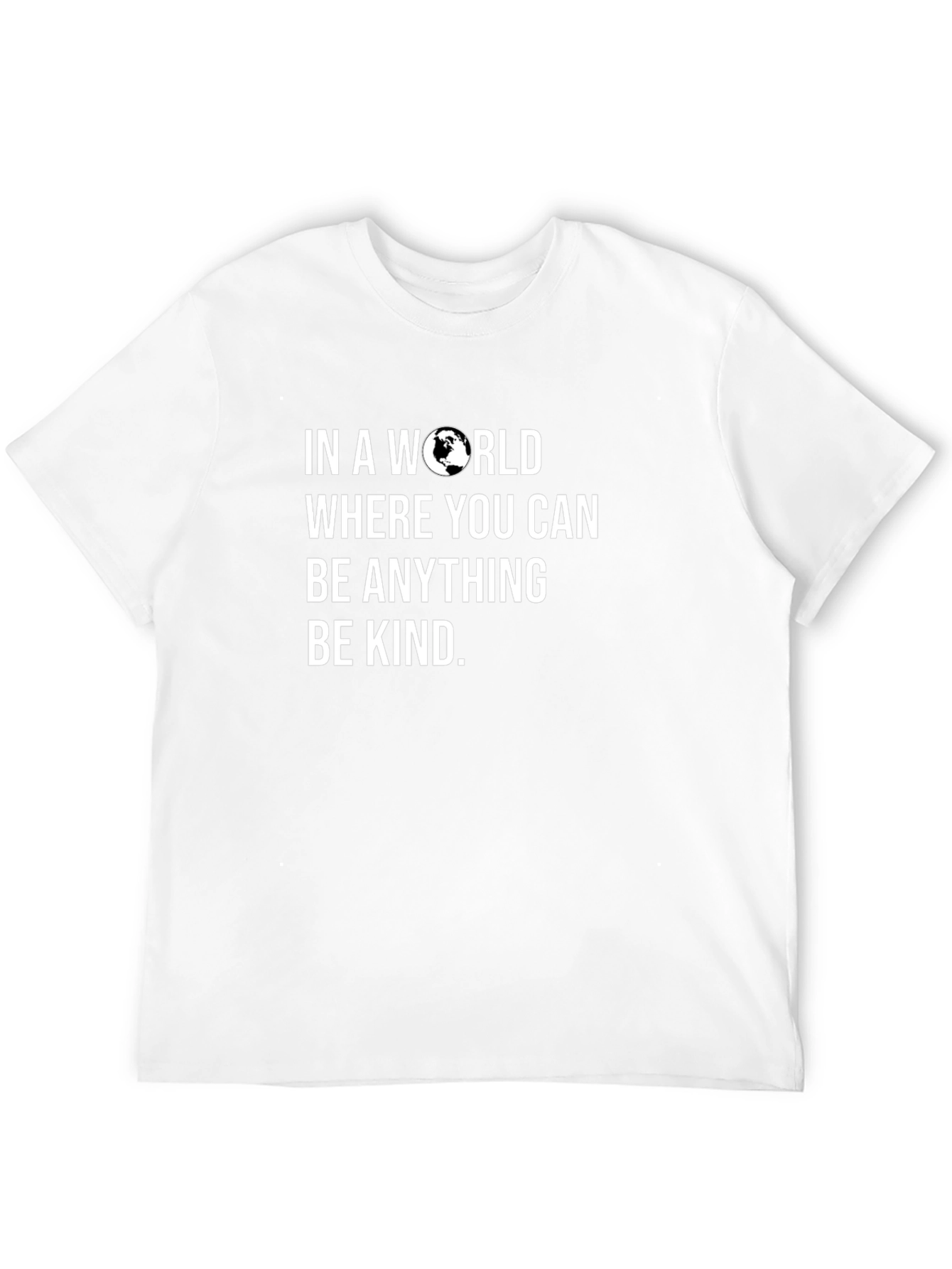 Black Be Kind T-Shirt, Inspirational Graphic Tee view 12